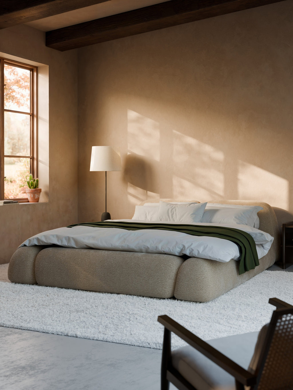 Wolke Upholstered Bed with Storage