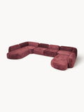 Gallery image 1 - XL Modular Teddy Bouclé Sofa Wolke