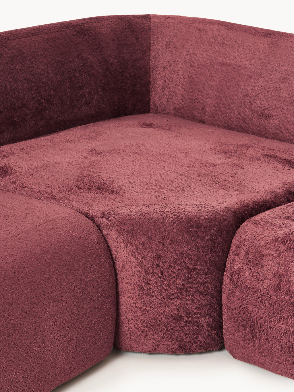 Wolke XL Modular Teddy Bouclé Sofa