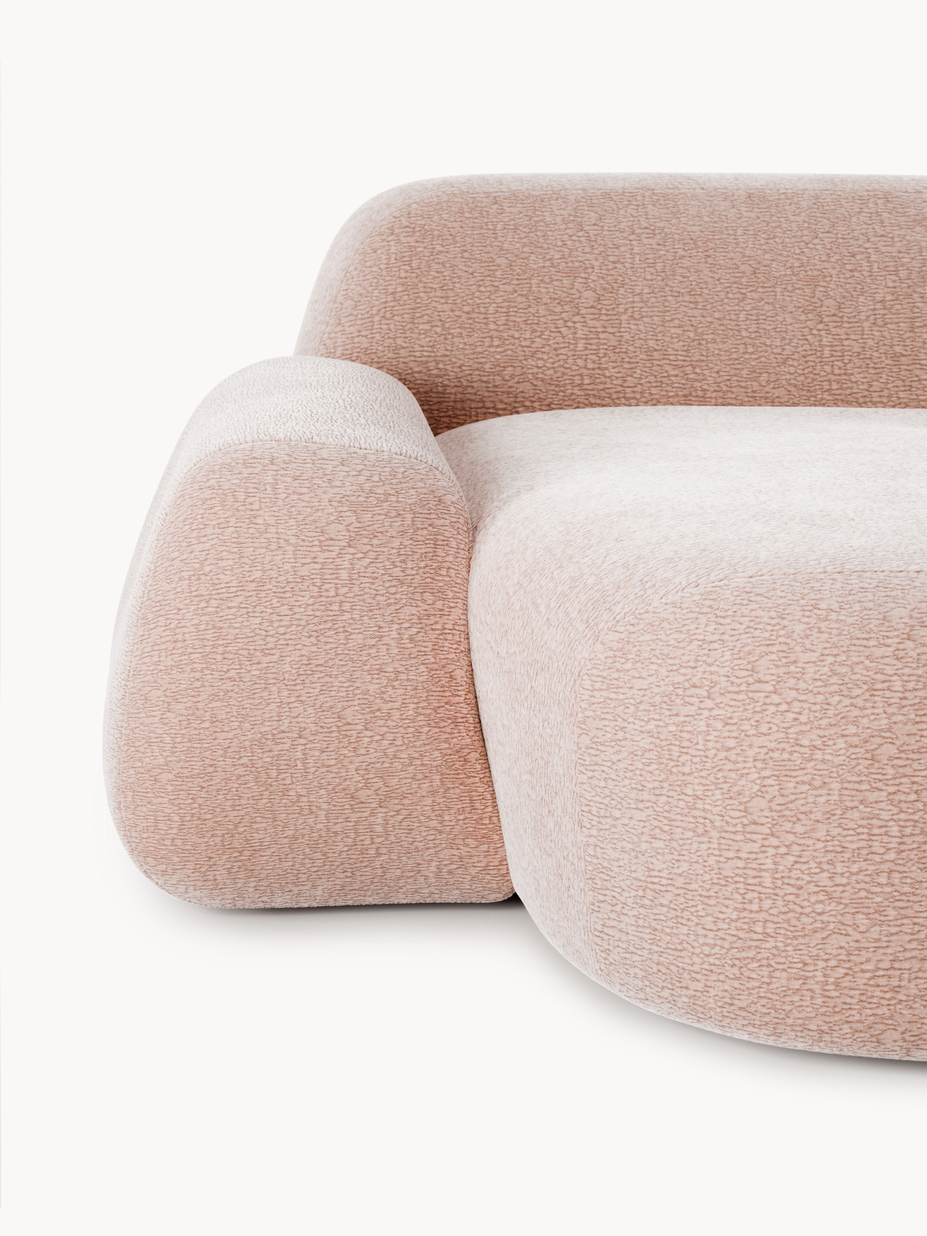 Wolke Modular Teddy Corner Sofa (4-seater)