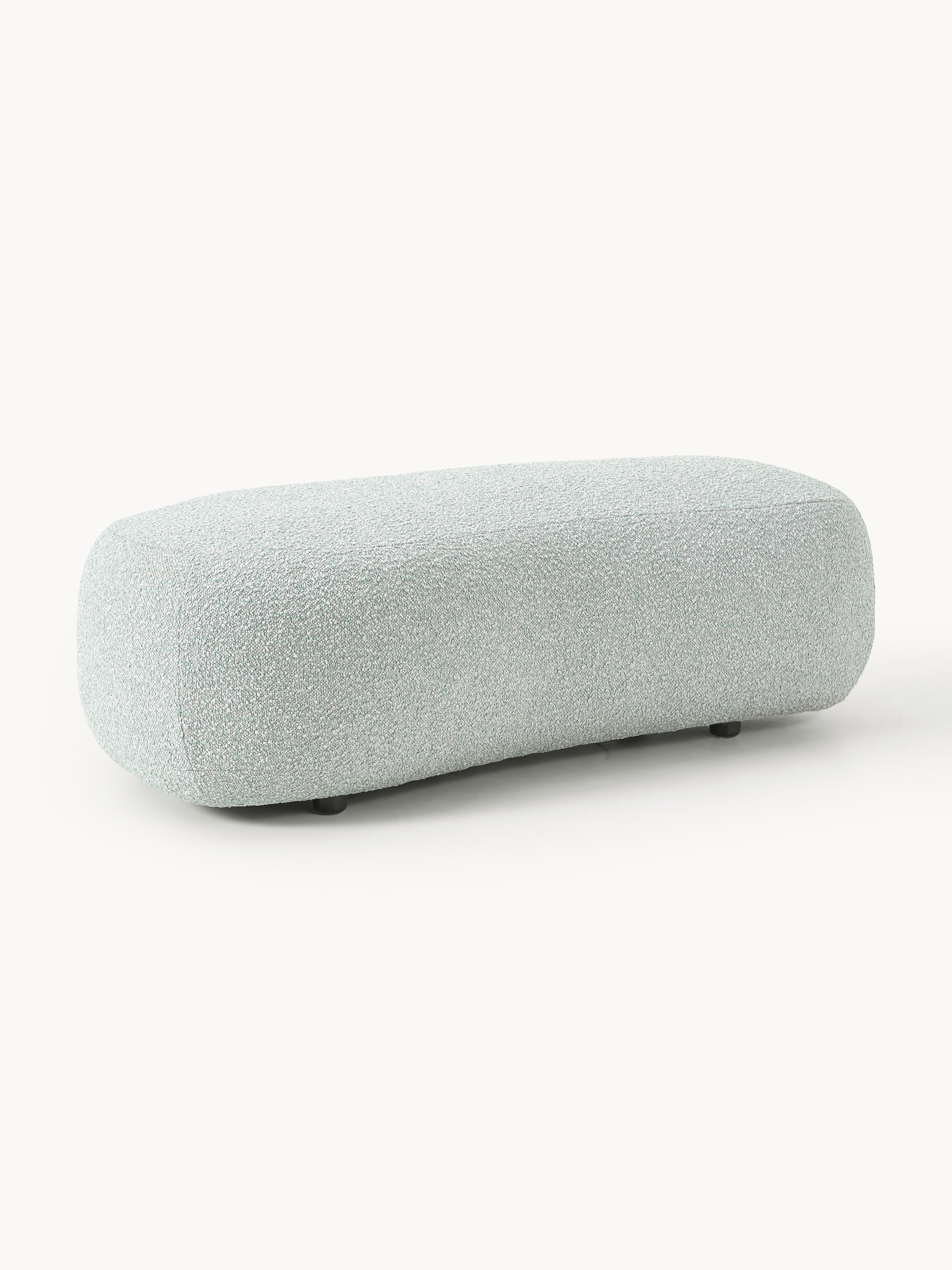 Gallery image 1 - Bouclé XL Ottoman Alba