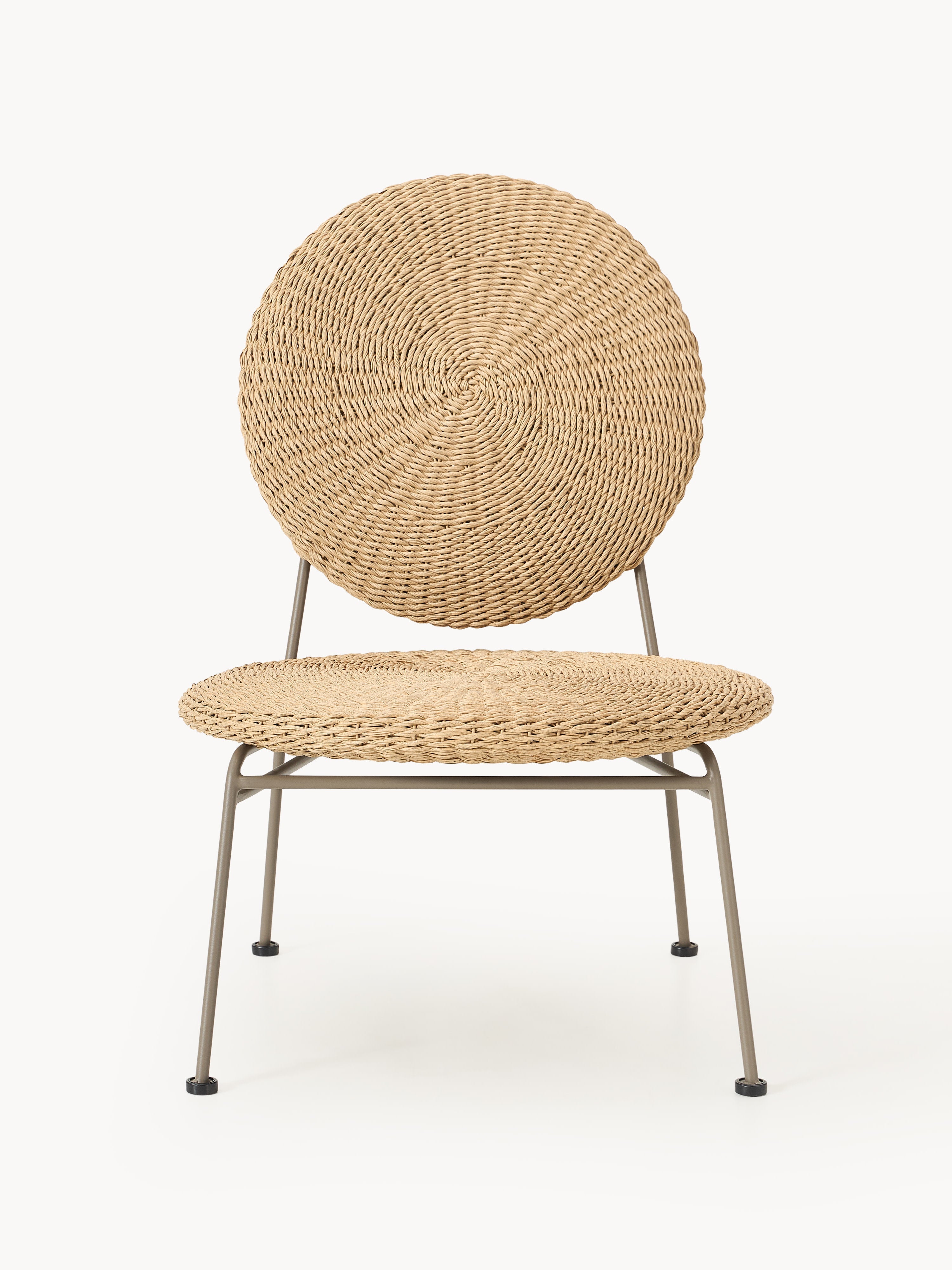 Spence Polyrattan Garden Lounge Chair