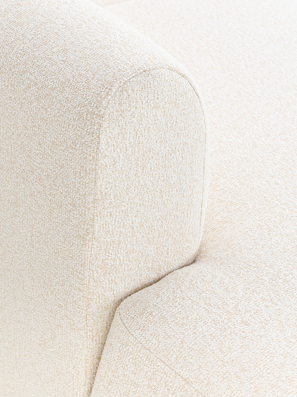 Sofia Modular Bouclé Chaise (4-seater)