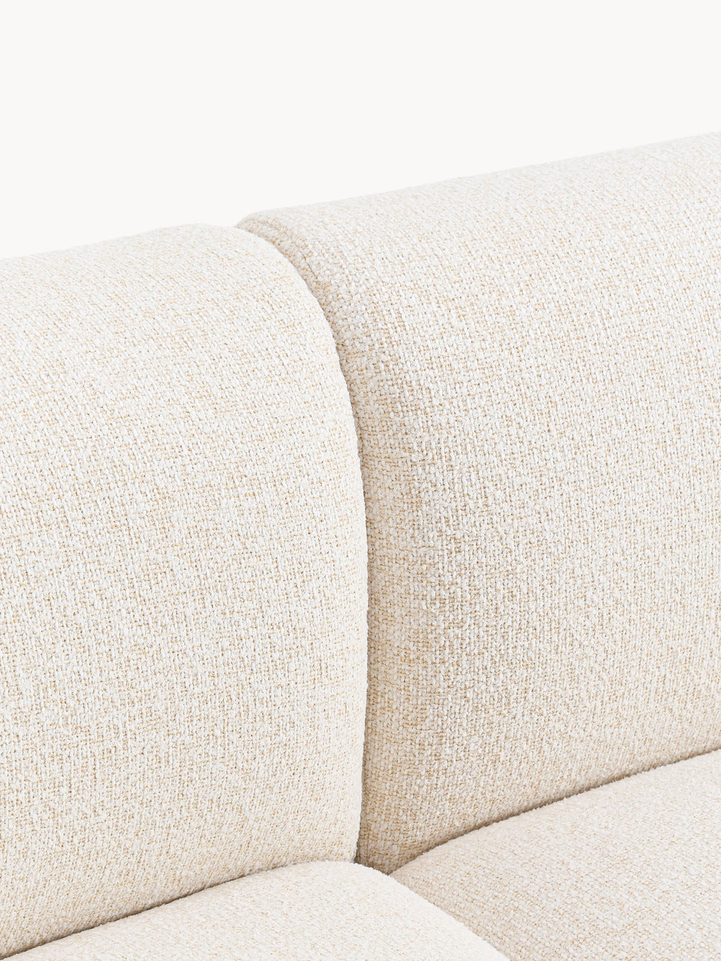 Sofia Modular Bouclé Chaise (4-seater)