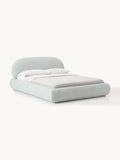 Gallery image 1 - Upholstered Bouclé Bed Alba with Storage