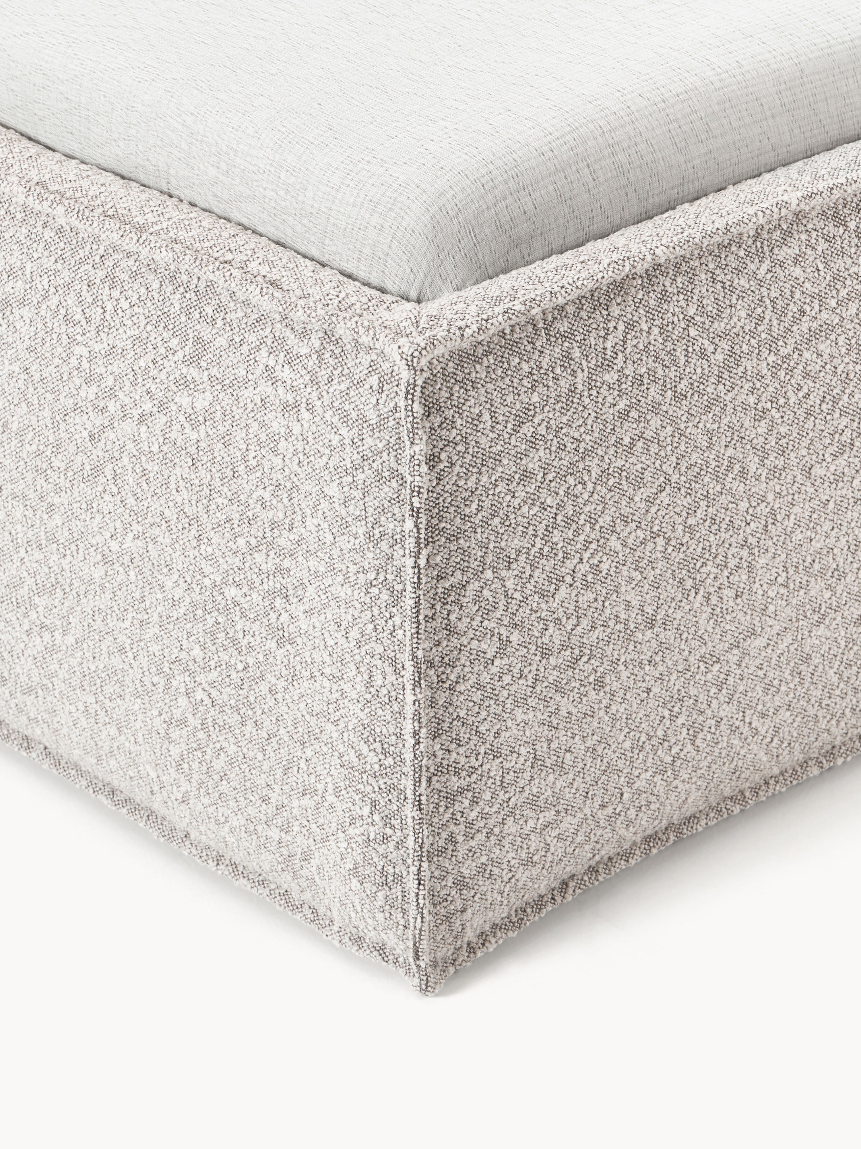 Dream Upholstered Bouclé Bed with Storage