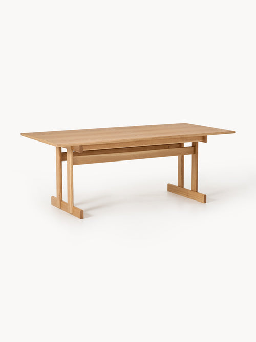 Gallery image 1 - Extendable Oak Wood Dining Table Brynn, in various sizes