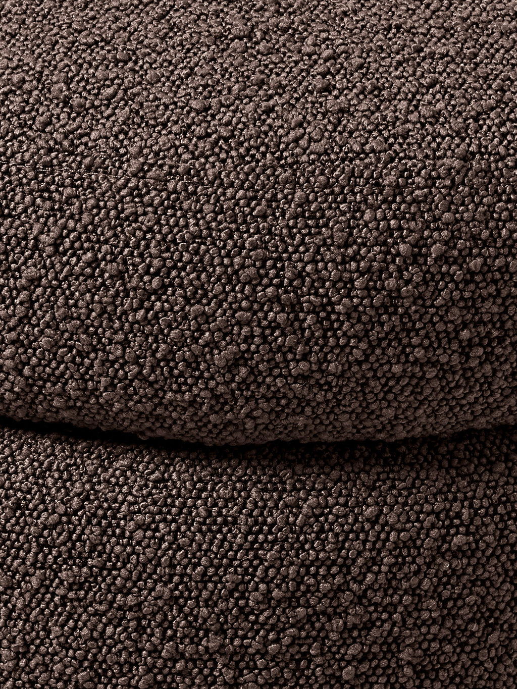 Alto Bouclé Upholstered Stool with Storage Space