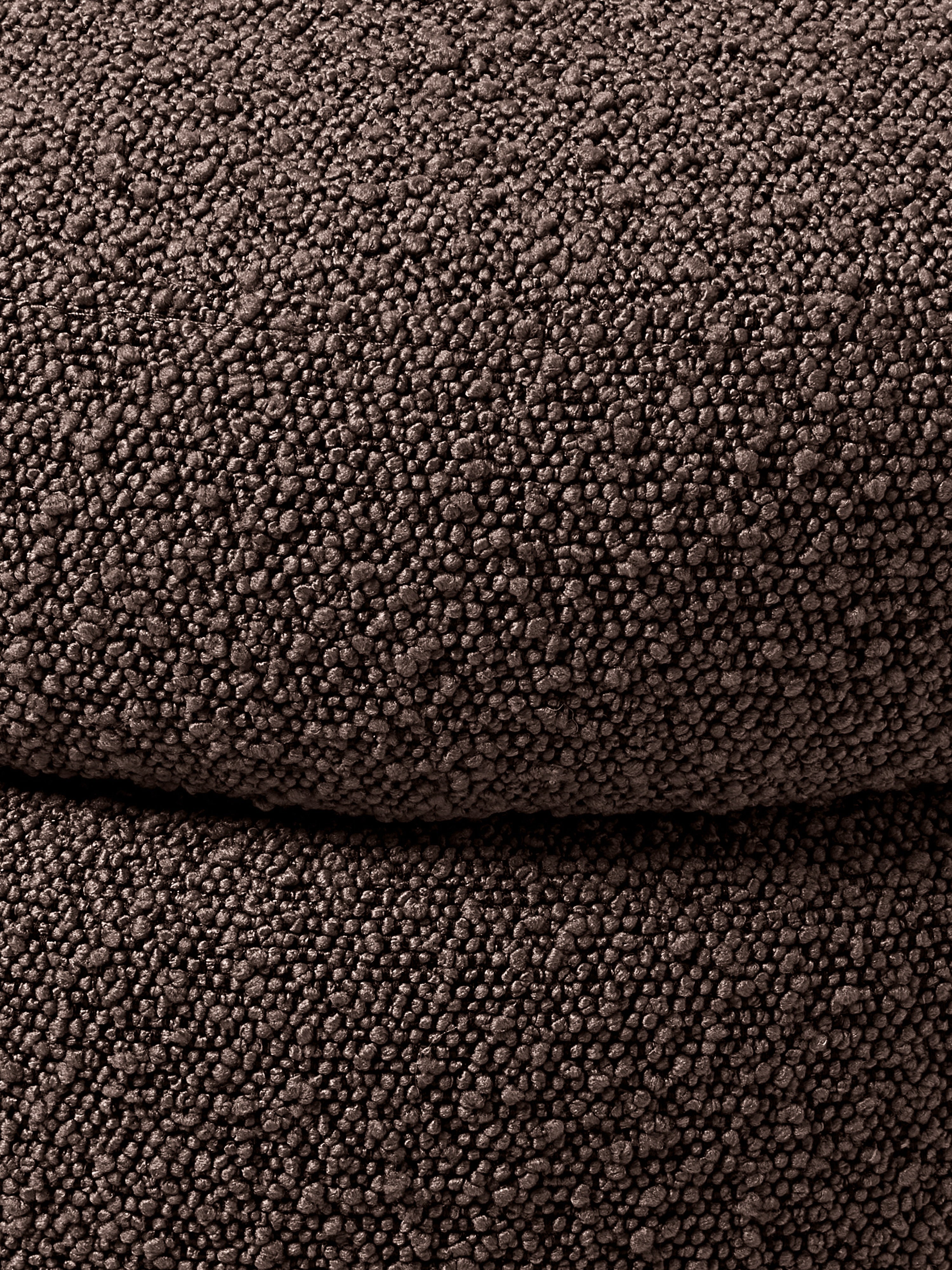 Alto Bouclé Upholstered Stool with Storage Space