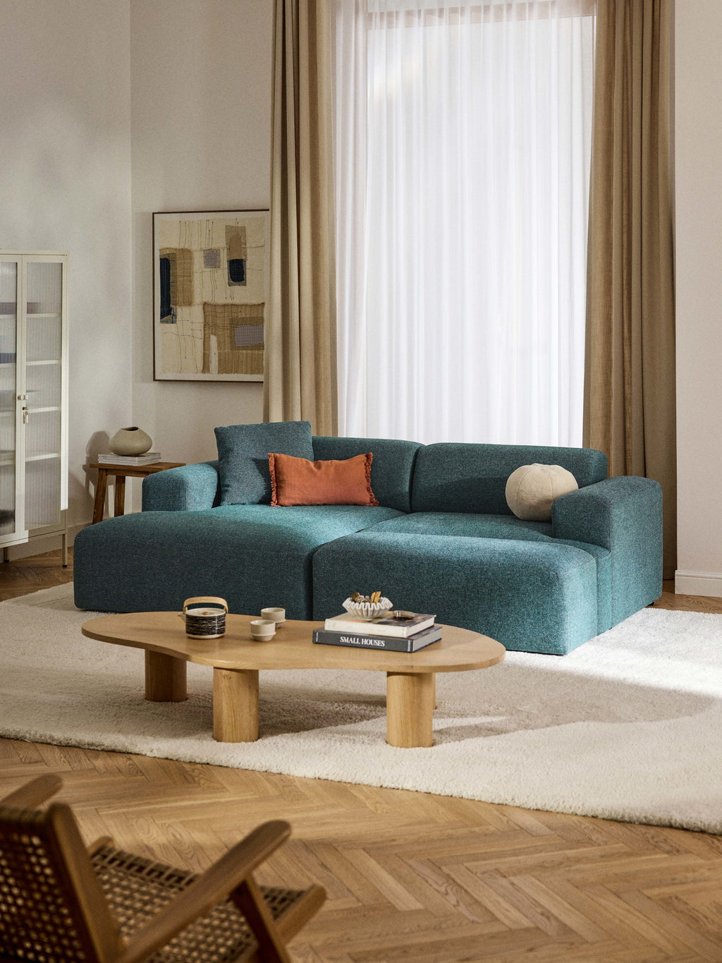 Melva Corner Sofa (3-seater)