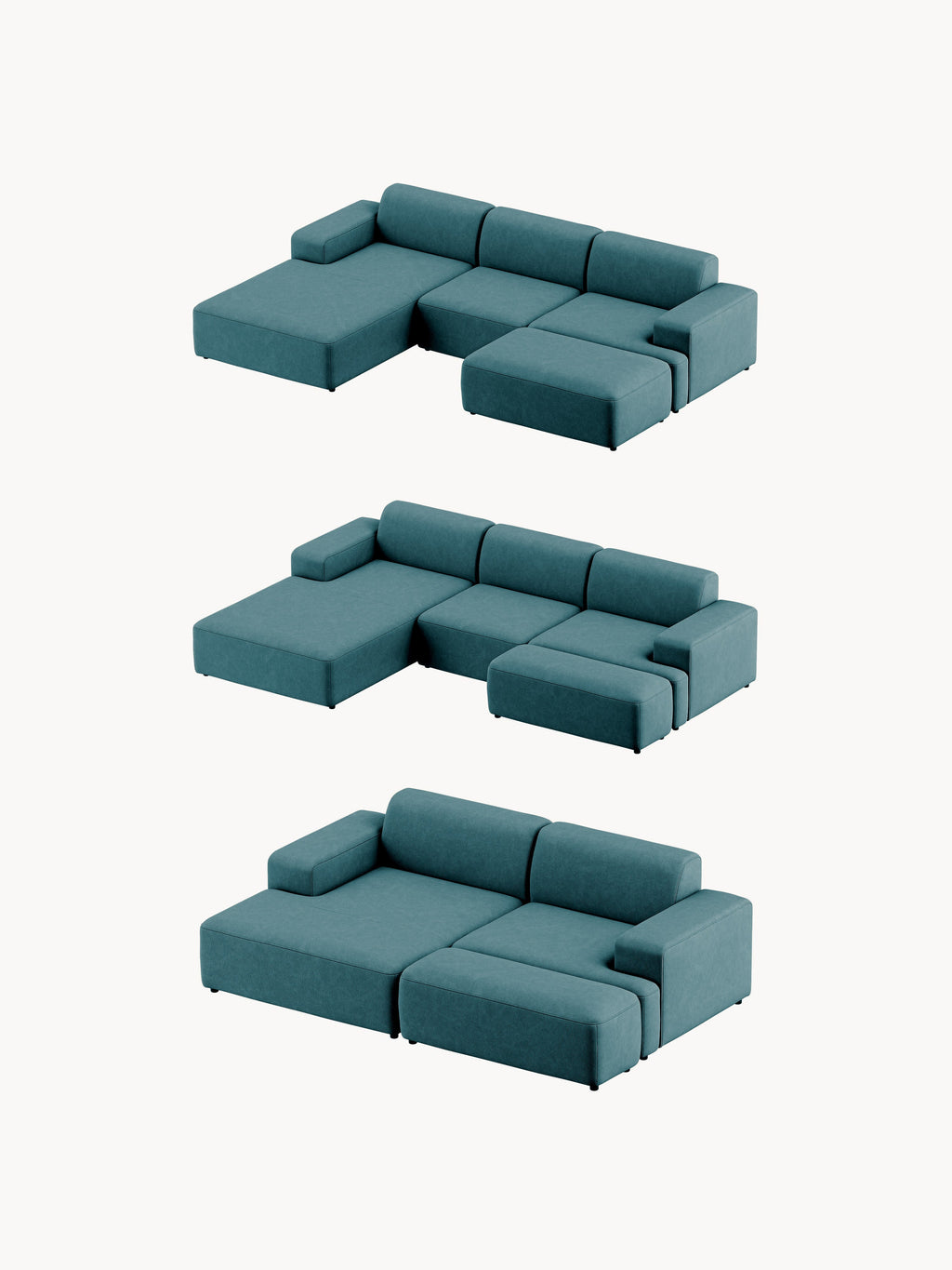 Melva Corner Sofa (3-seater)