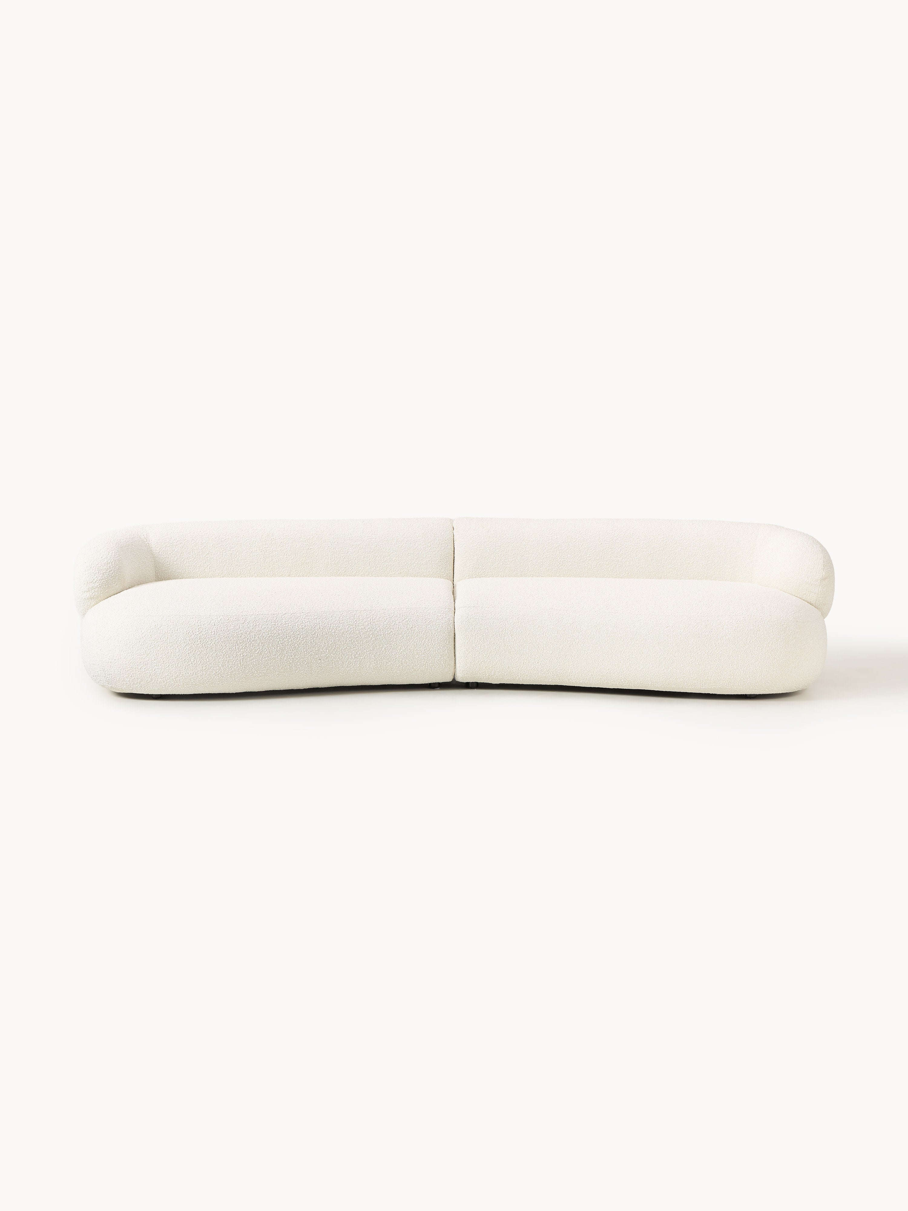 Alba Bouclé Sofa (4-seater)