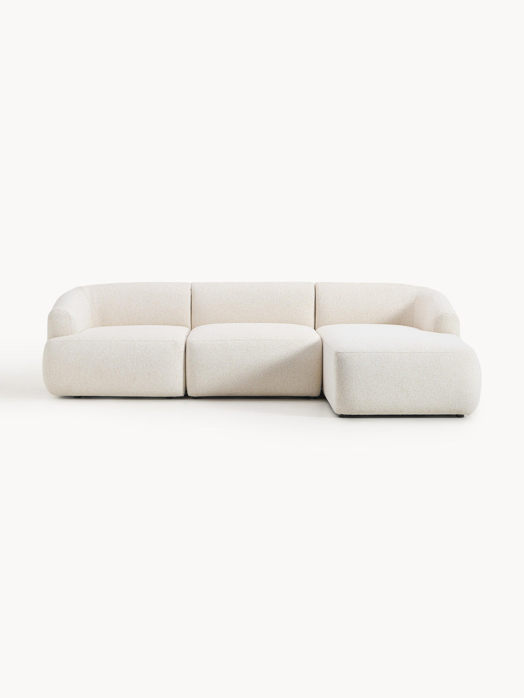 Sofia Modular Bouclé Corner Sofa (4-seater)