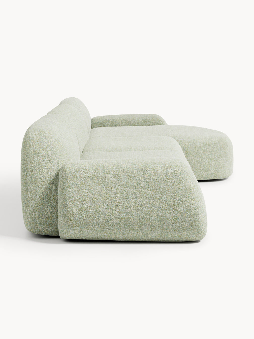 Wolke Modular Bouclé Corner Sofa (4-seater)