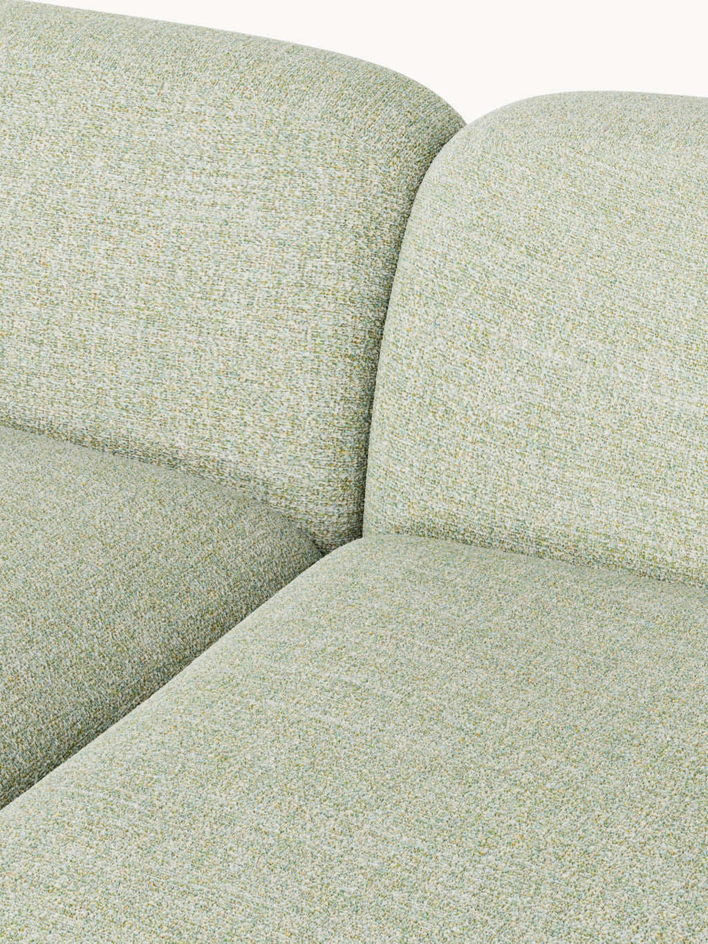 Wolke Modular Bouclé Corner Sofa (4-seater)
