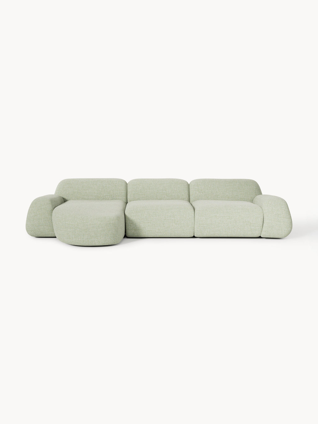 Wolke Modular Bouclé Corner Sofa (4-seater)