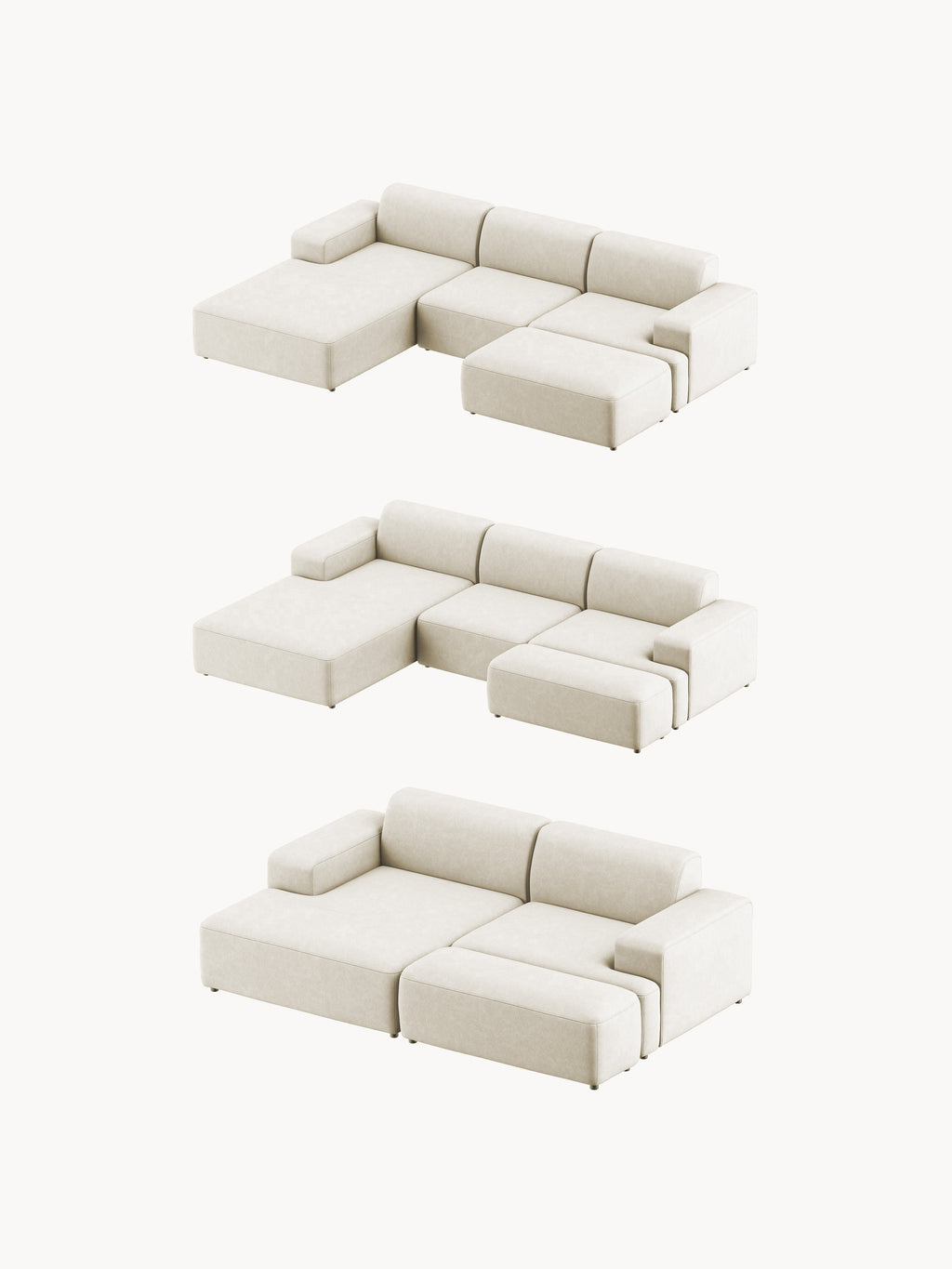 Melva Corner Sofa (3-seater)