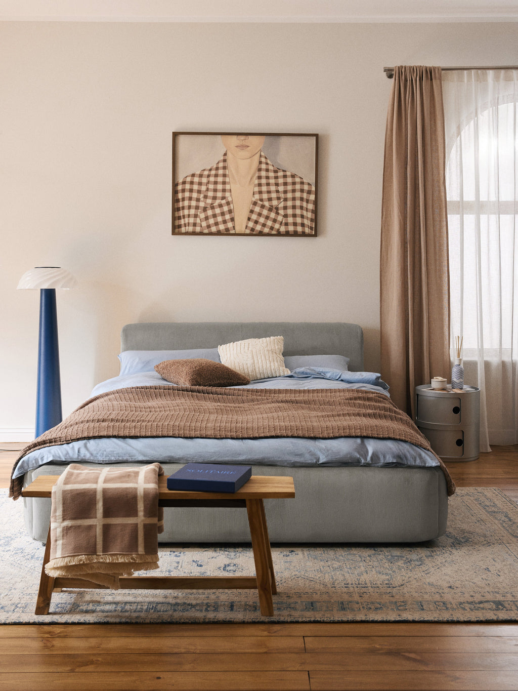 Melva Upholstered Bed