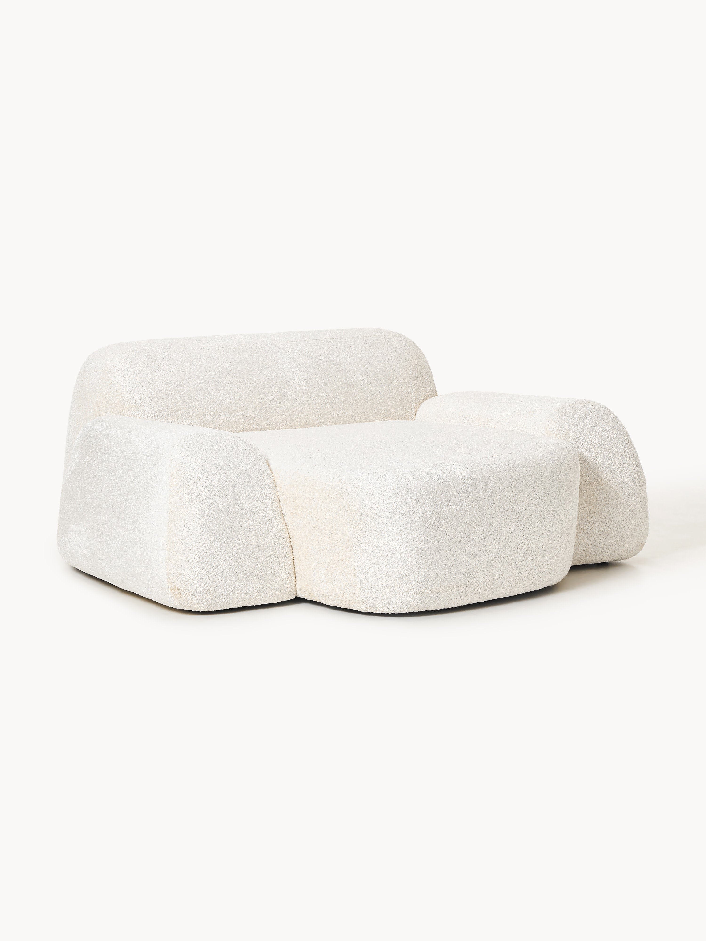 Wolke XL Teddy Bouclé Lounge Chair