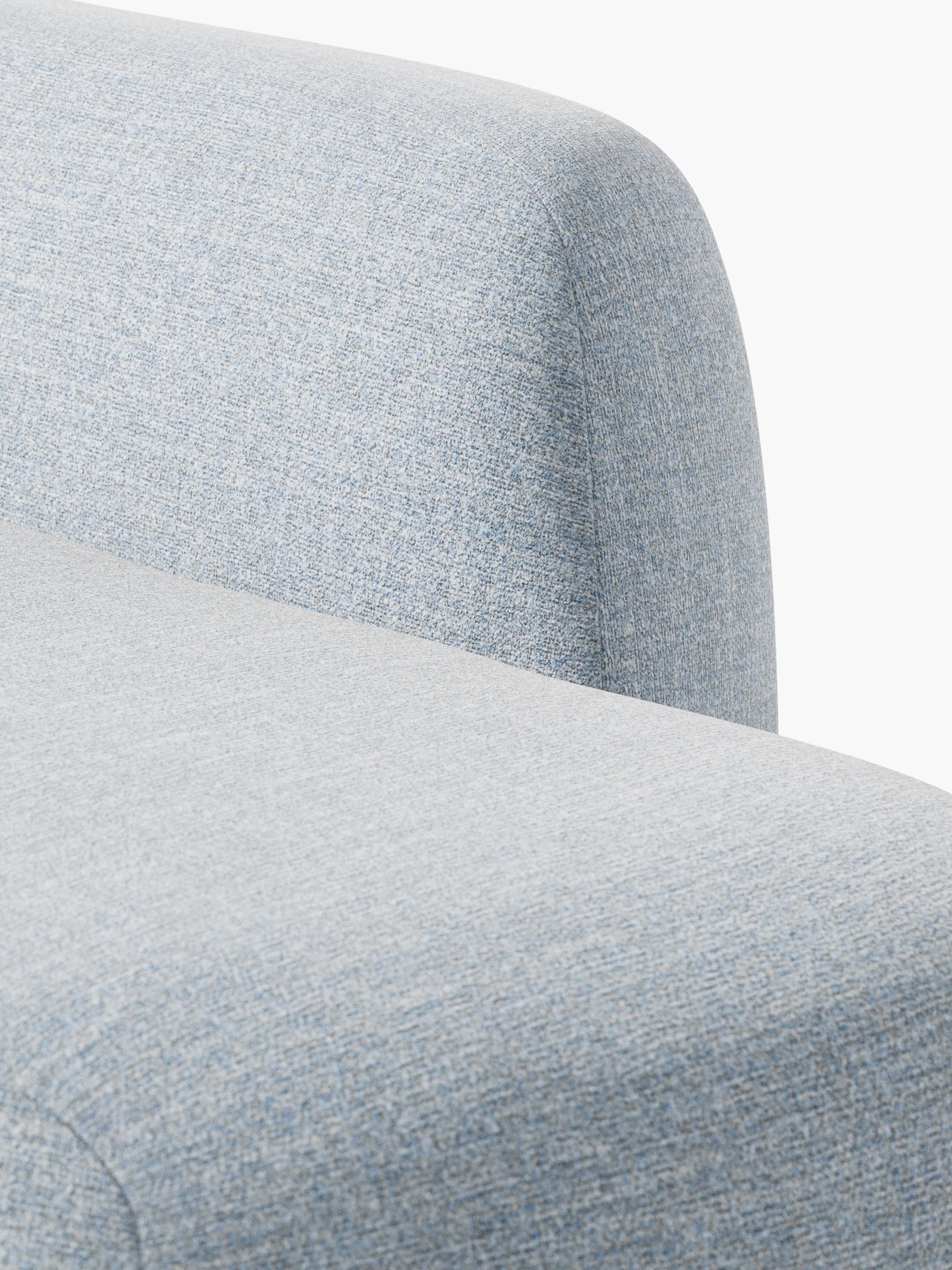 Wolke Bouclé Sofa (2-seater) with Chaise End