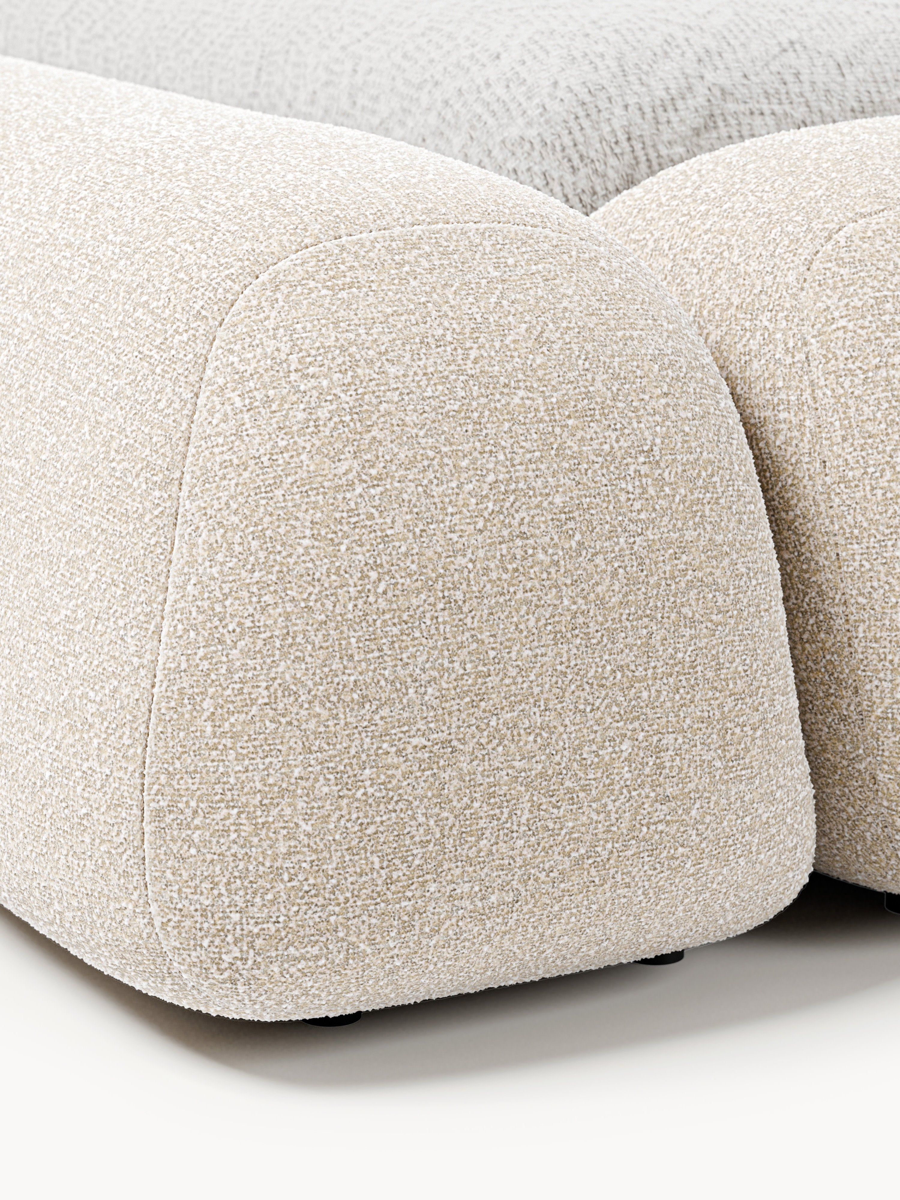 Wolke Upholstered Bouclé Bed with Storage