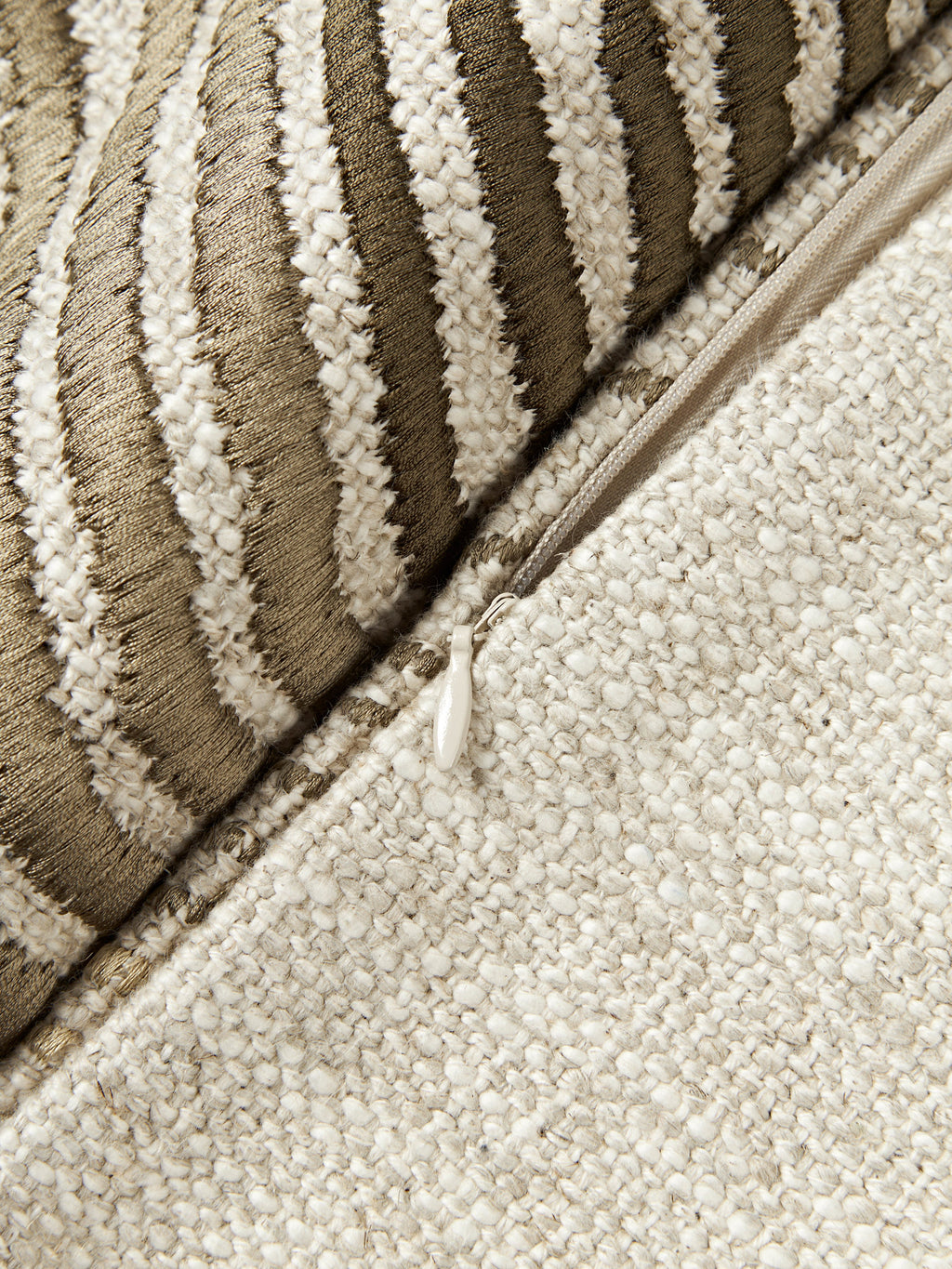 Thea Cushion Cover with Abstract Lines