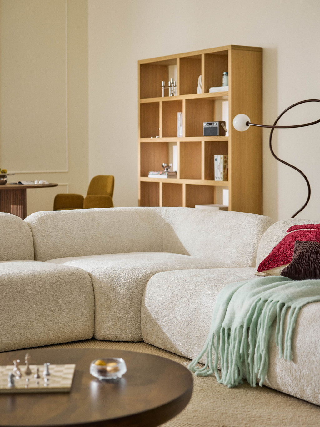 Wolke XL Modular Teddy Bouclé Sofa