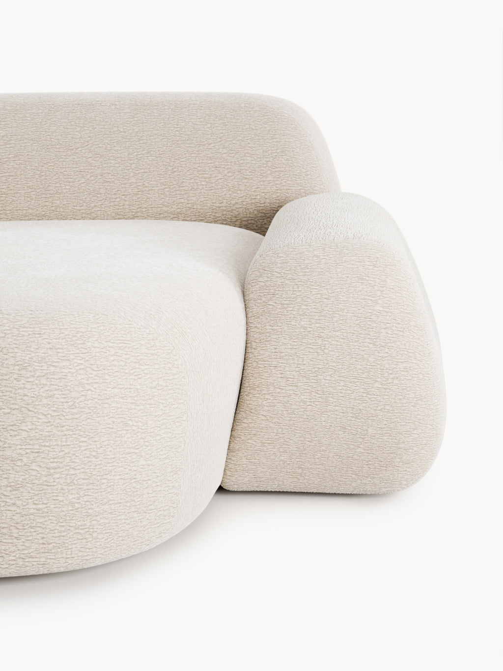 Wolke Modular Teddy Corner Sofa (4-seater)