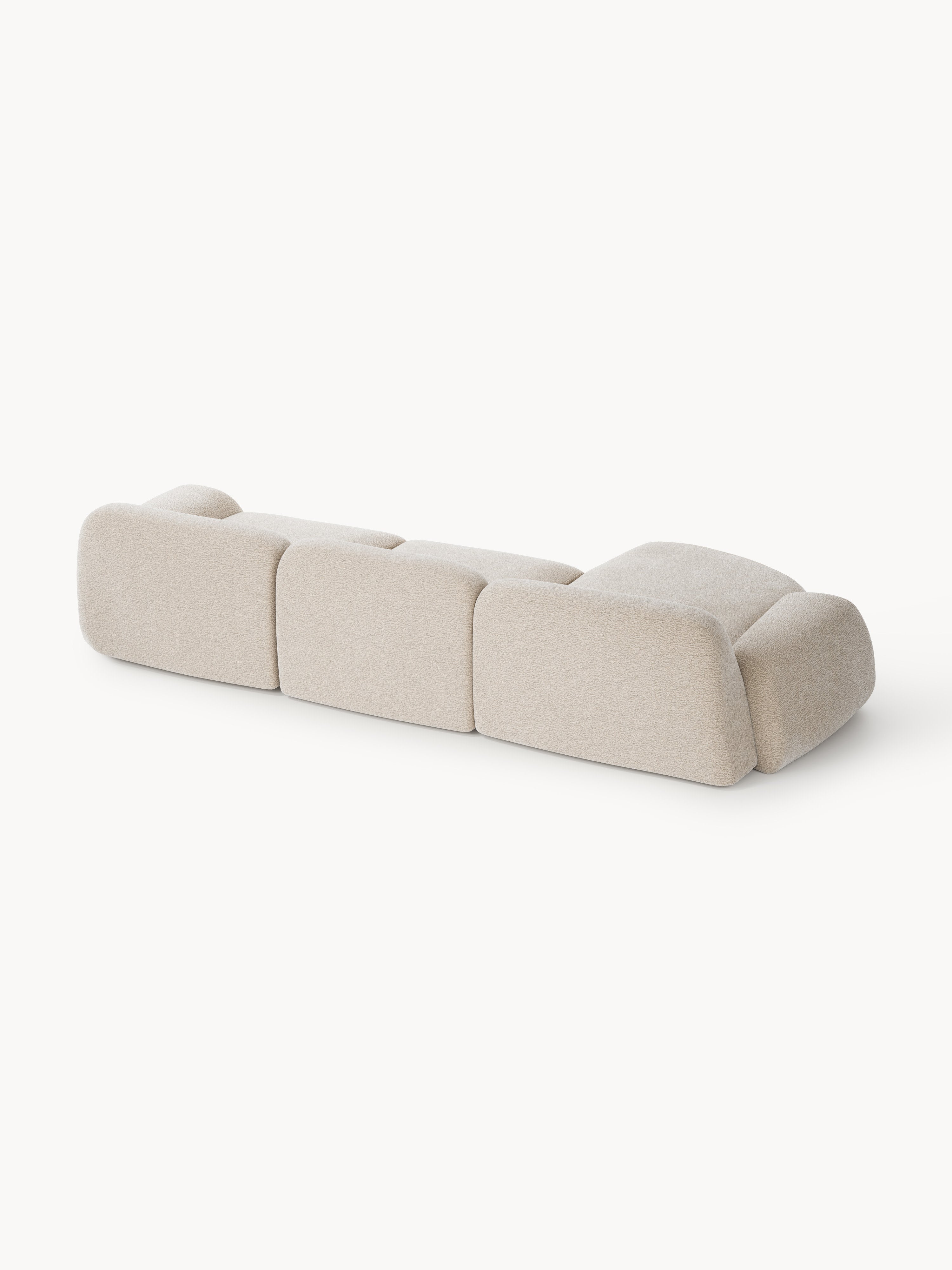Wolke Modular Teddy Corner Sofa (4-seater)
