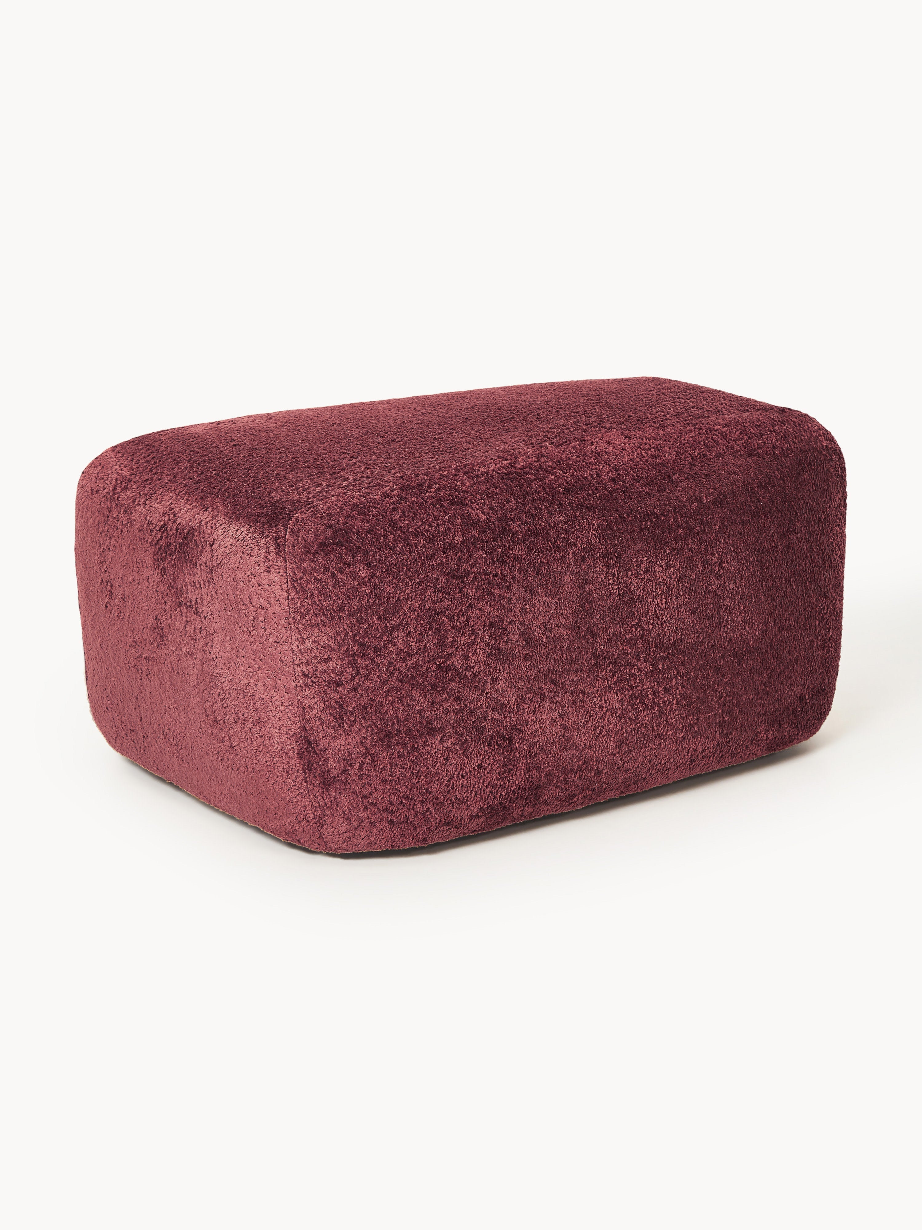 Wolke Large Teddy Bouclé Ottoman