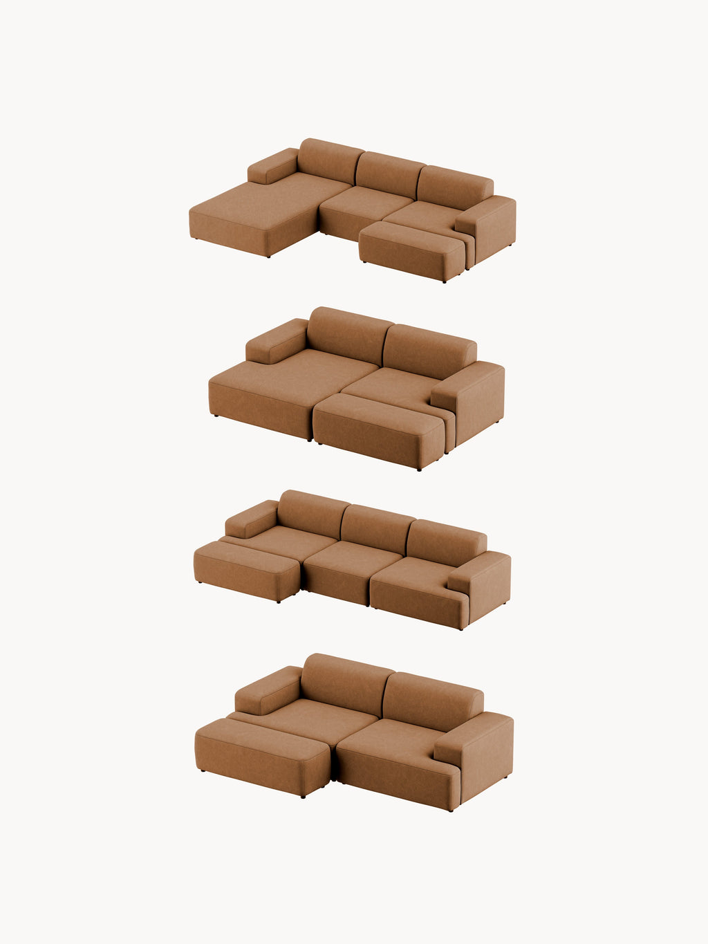 Melva XL Ottoman, W 116 x D 42 cm