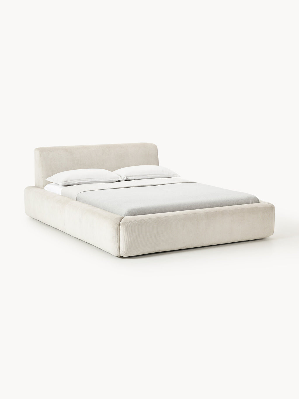 Gallery image 1 - Upholstered Bed Melva with Storage