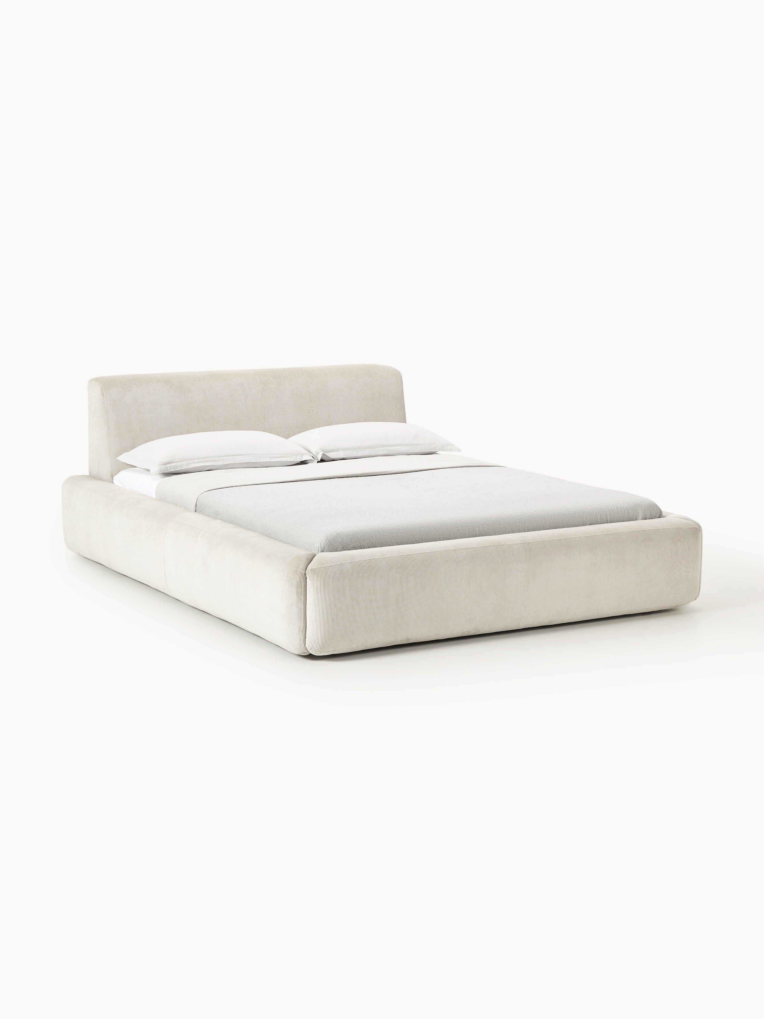 Gallery image 1 - Upholstered Bed Melva with Storage