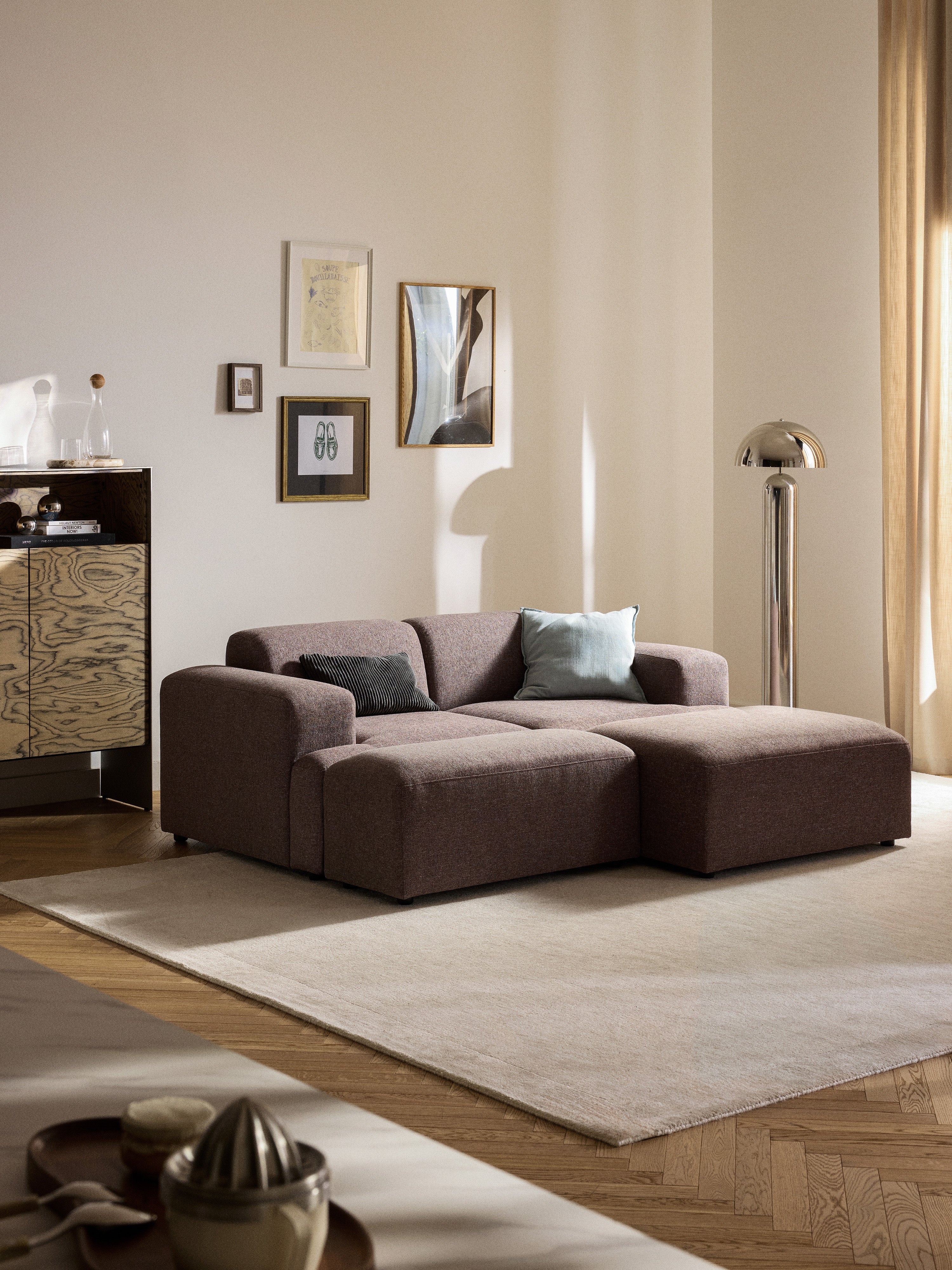 Melva Ottoman, W 99 x D 72 cm