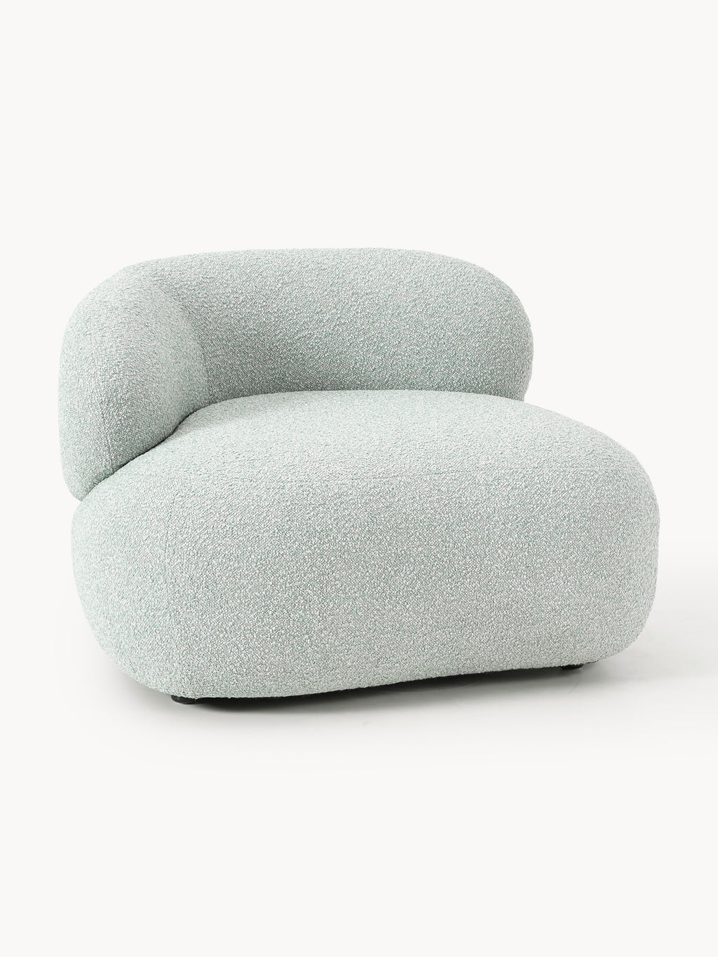 Gallery image 1 - Bouclé Lounge Armchair Alba