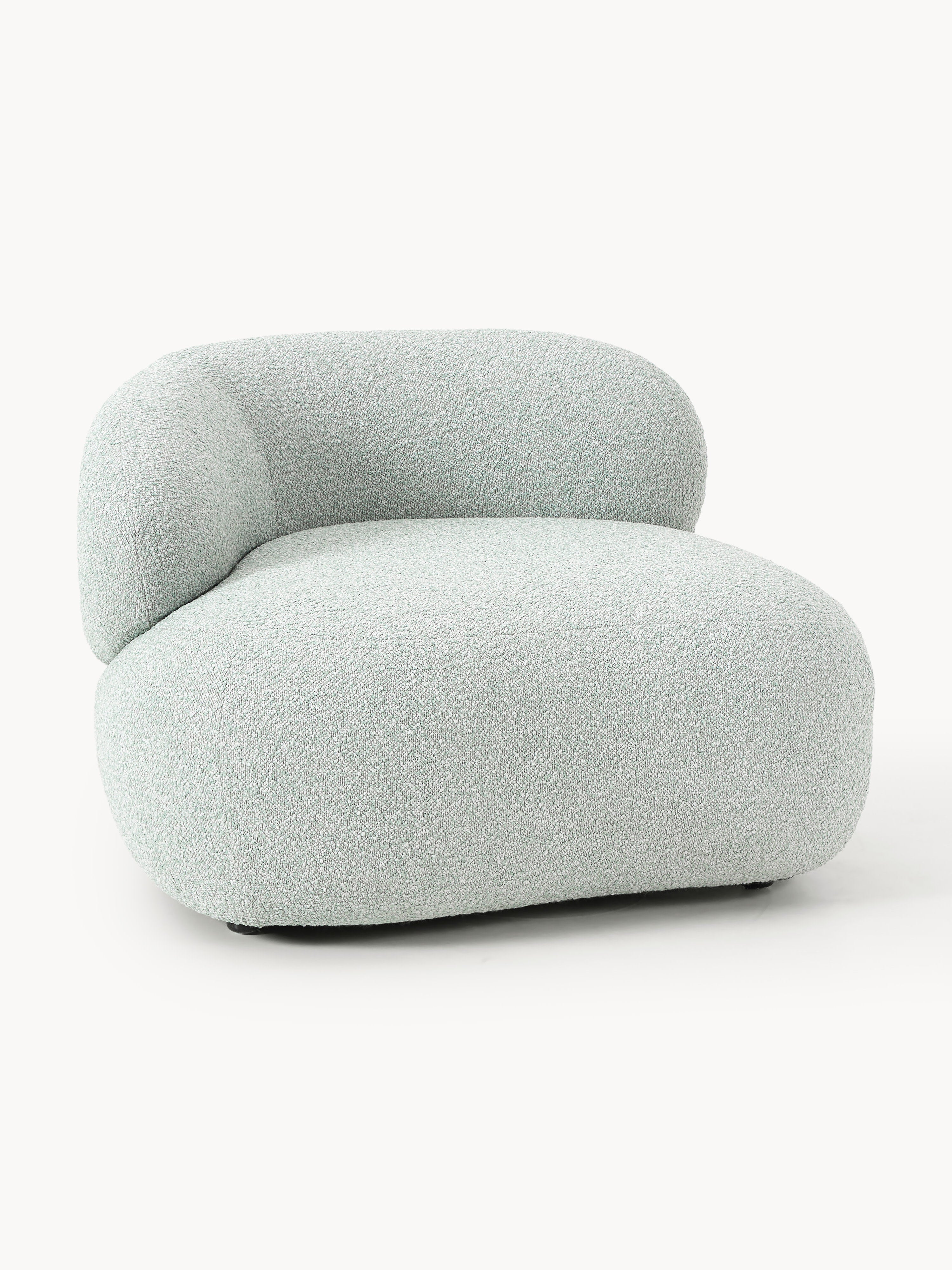 Alba Bouclé Lounge Armchair