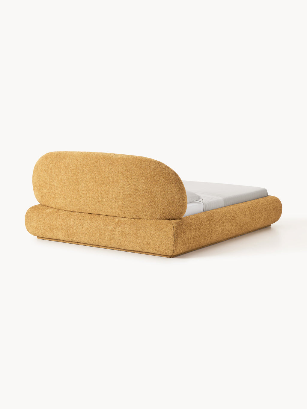 Alba Upholstered Teddy Bouclé Bed
