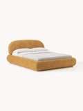 Gallery image 1 - Upholstered Teddy Bouclé Bed Alba