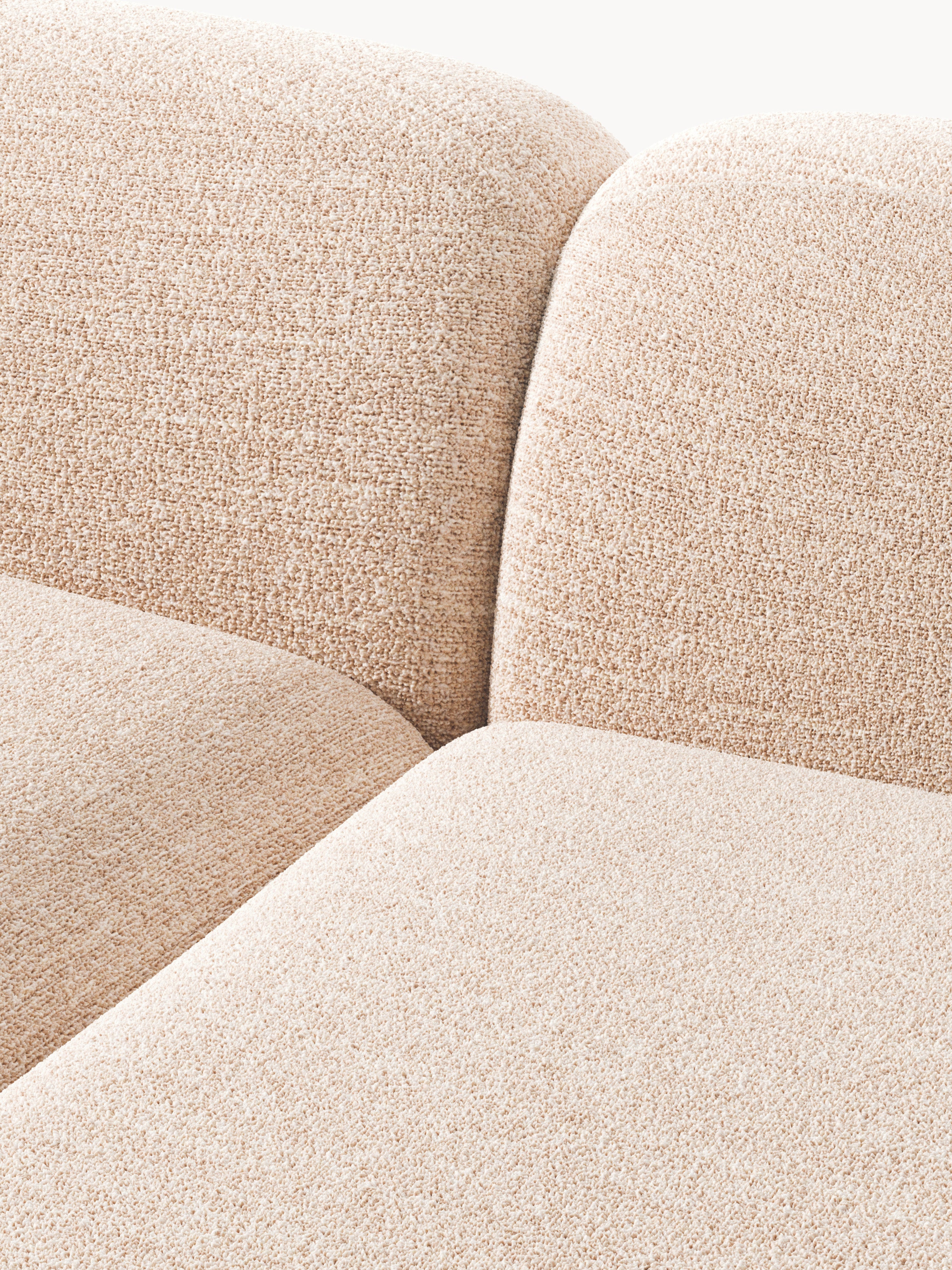 Wolke Modular Bouclé Corner Sofa (4-seater)