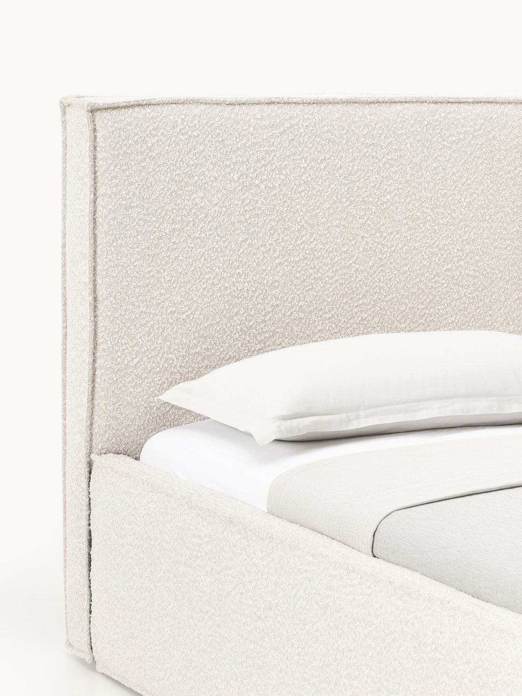 Dream Upholstered Bouclé Bed