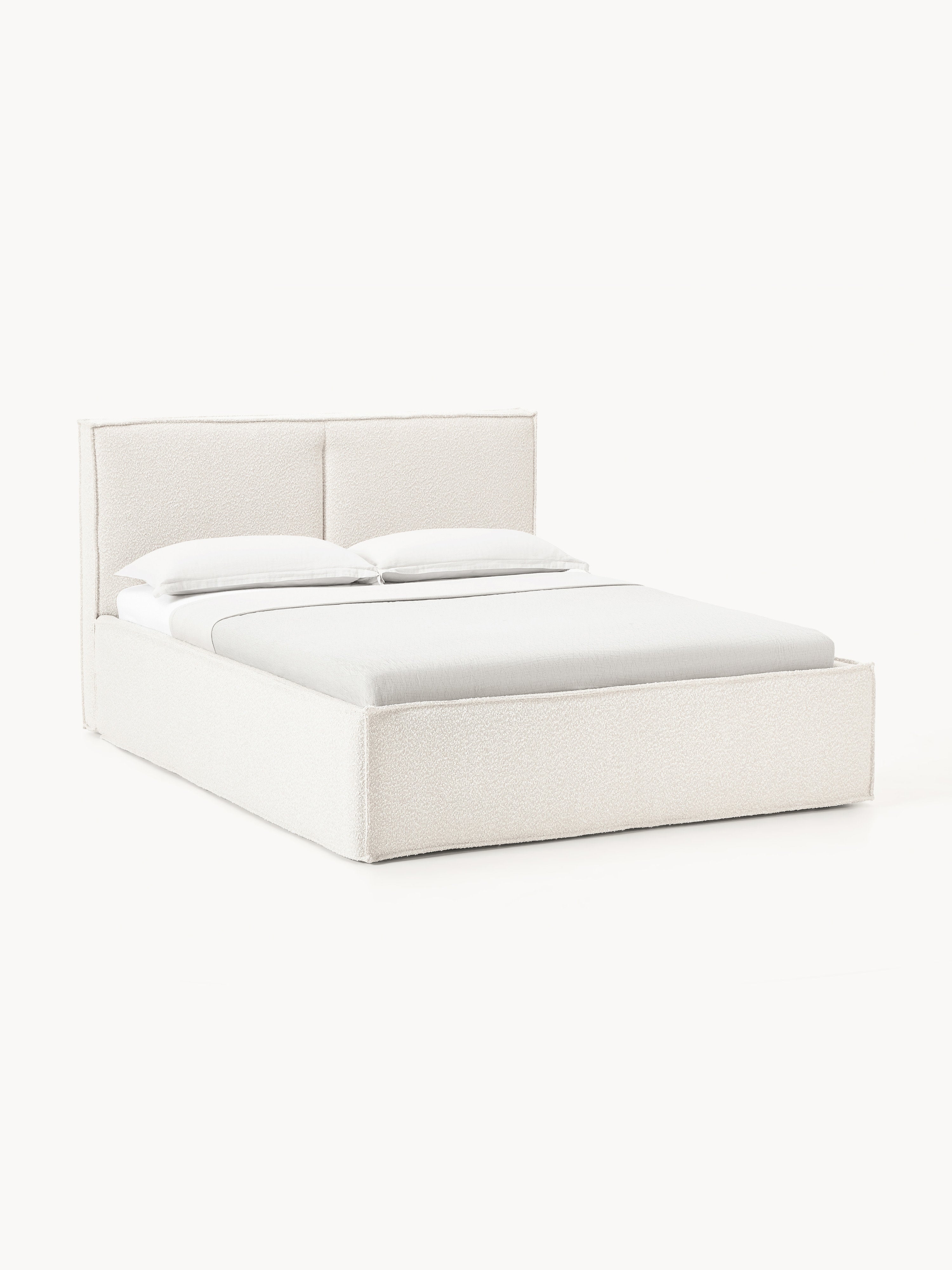 Dream Upholstered Bouclé Bed