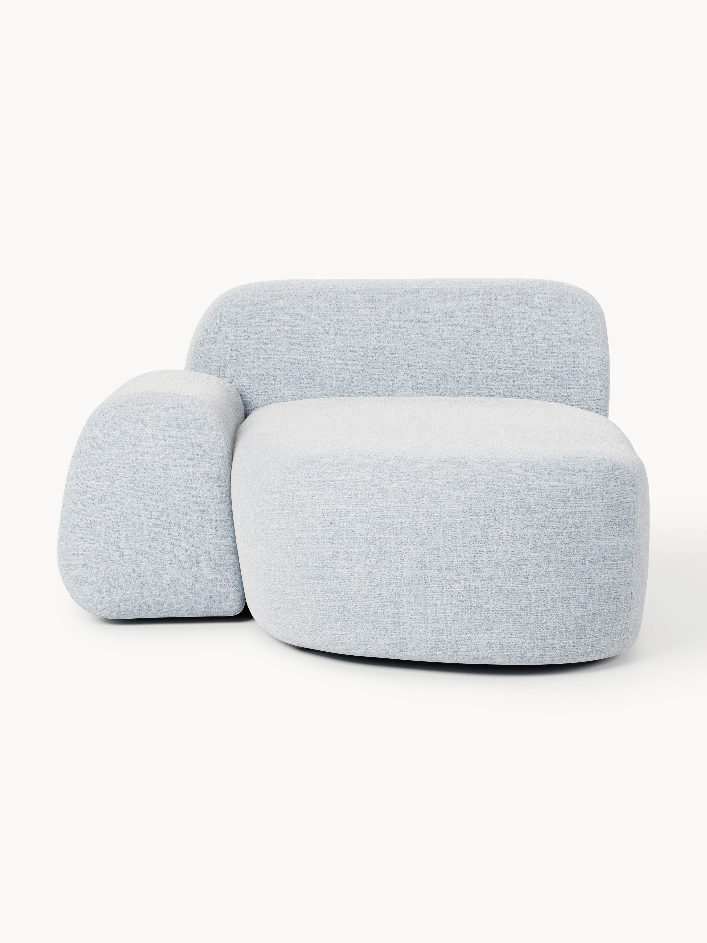 Wolke Bouclé Chaise Corner Module
