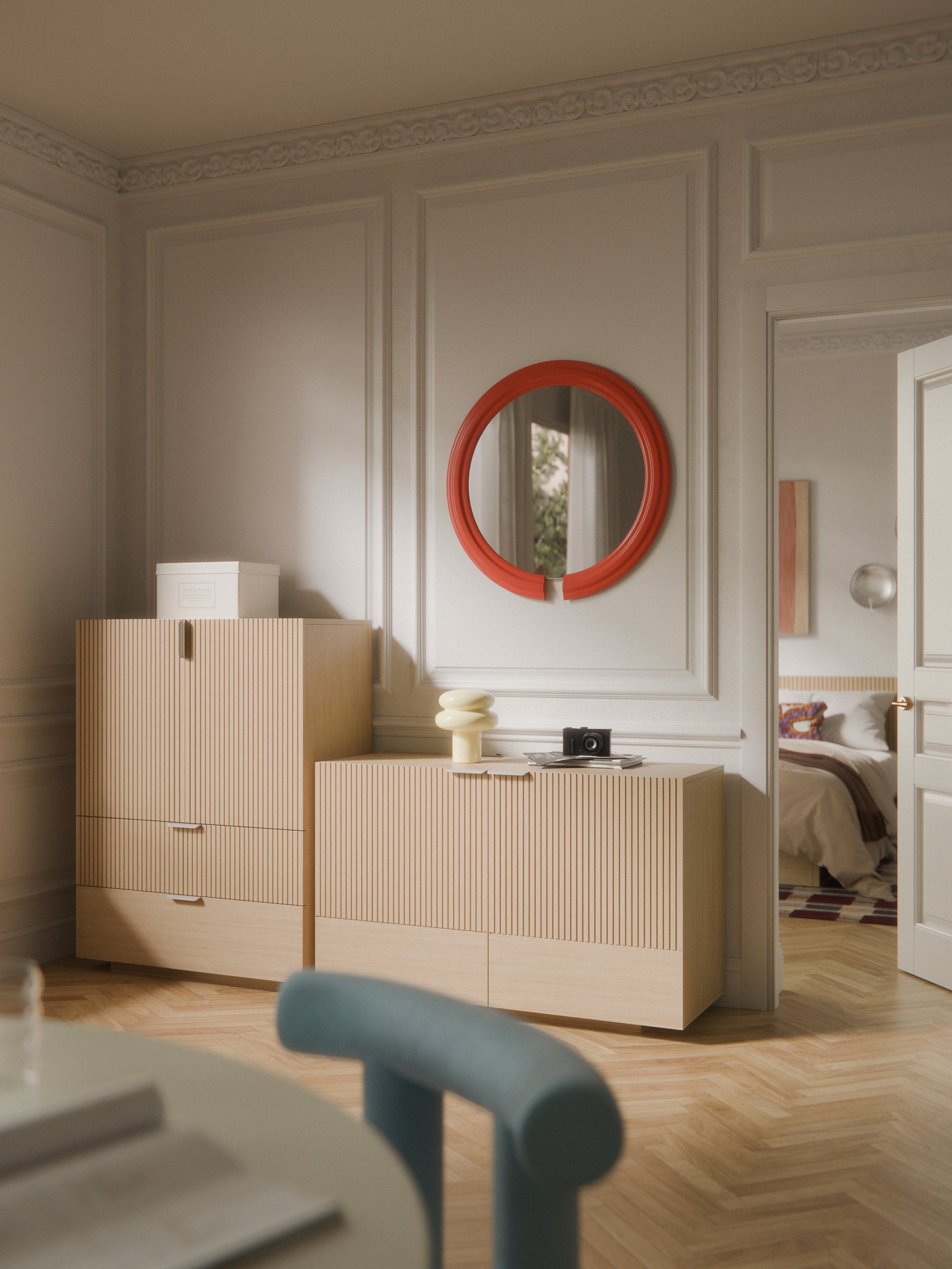Sato Wooden Highboard