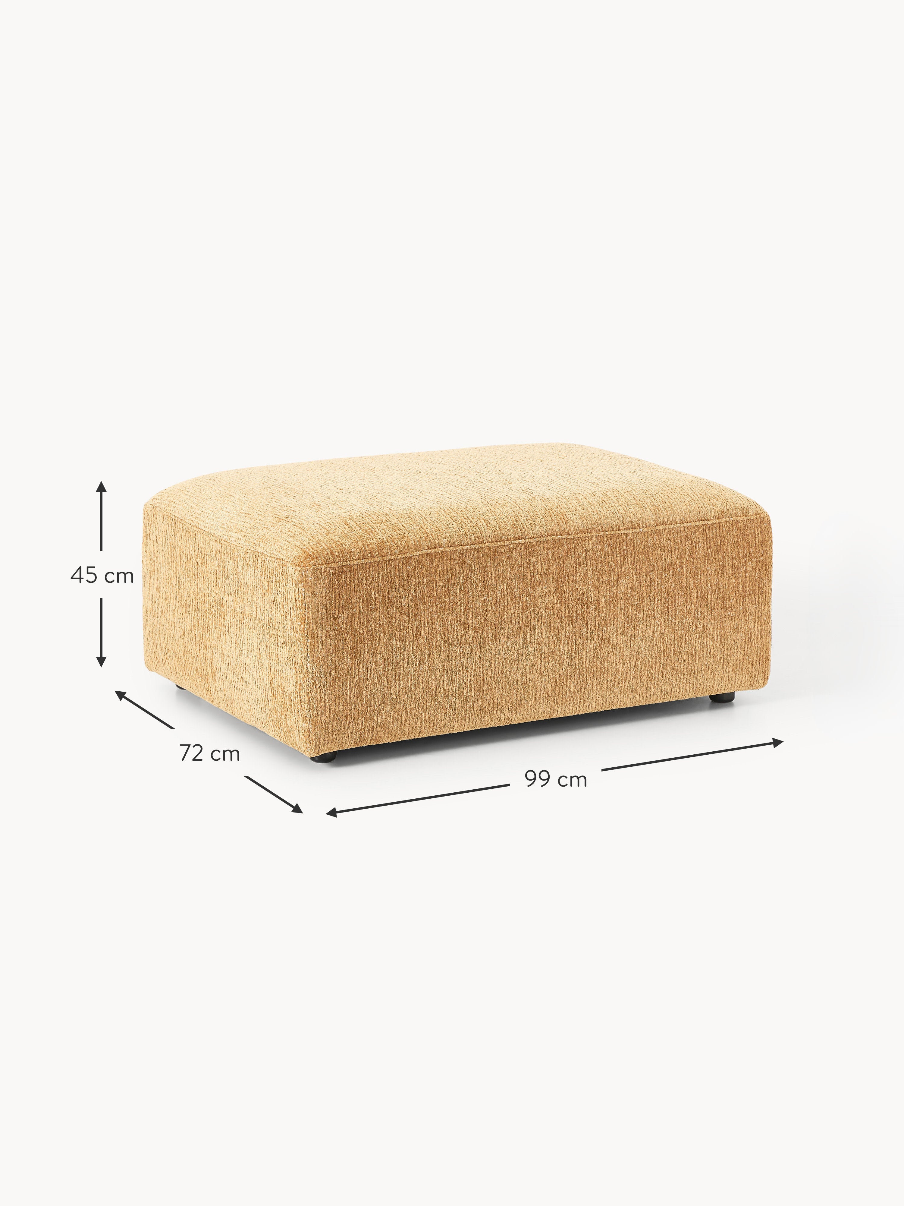 Melva Ottoman, W 99 x D 72 cm