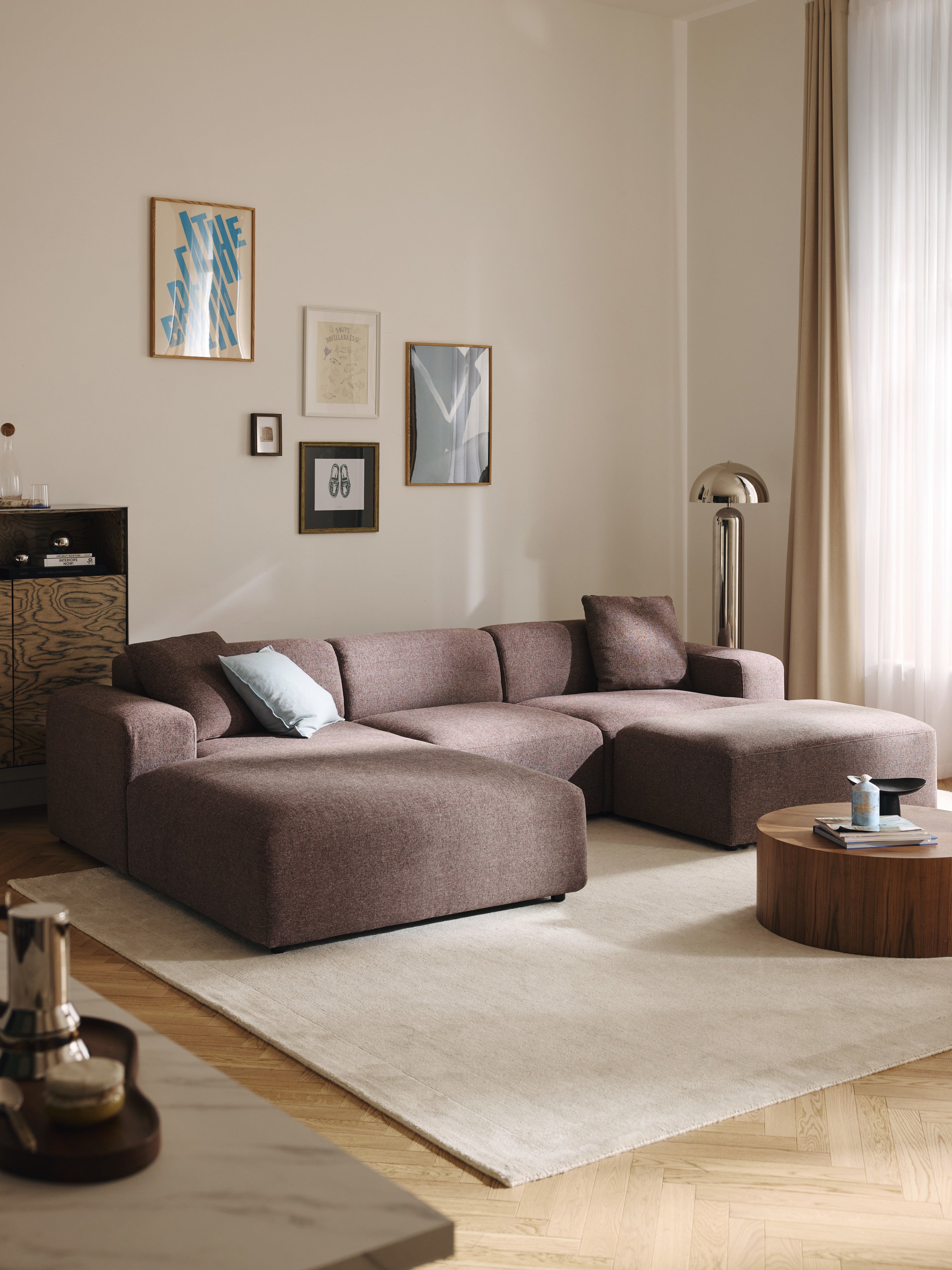 Melva Corner Sofa (4-seater)