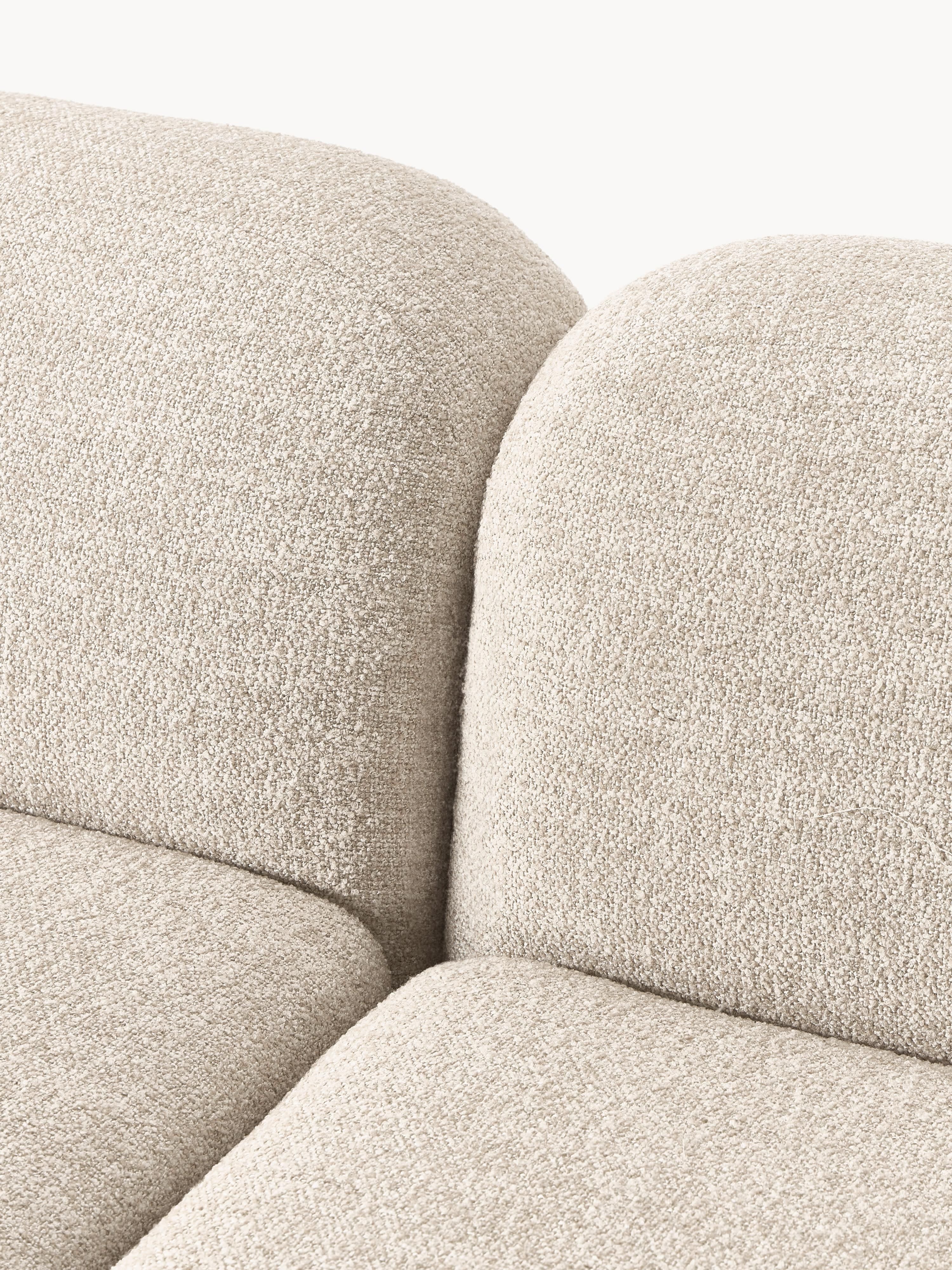 Wolke Modular Bouclé Chaise (3-seater)