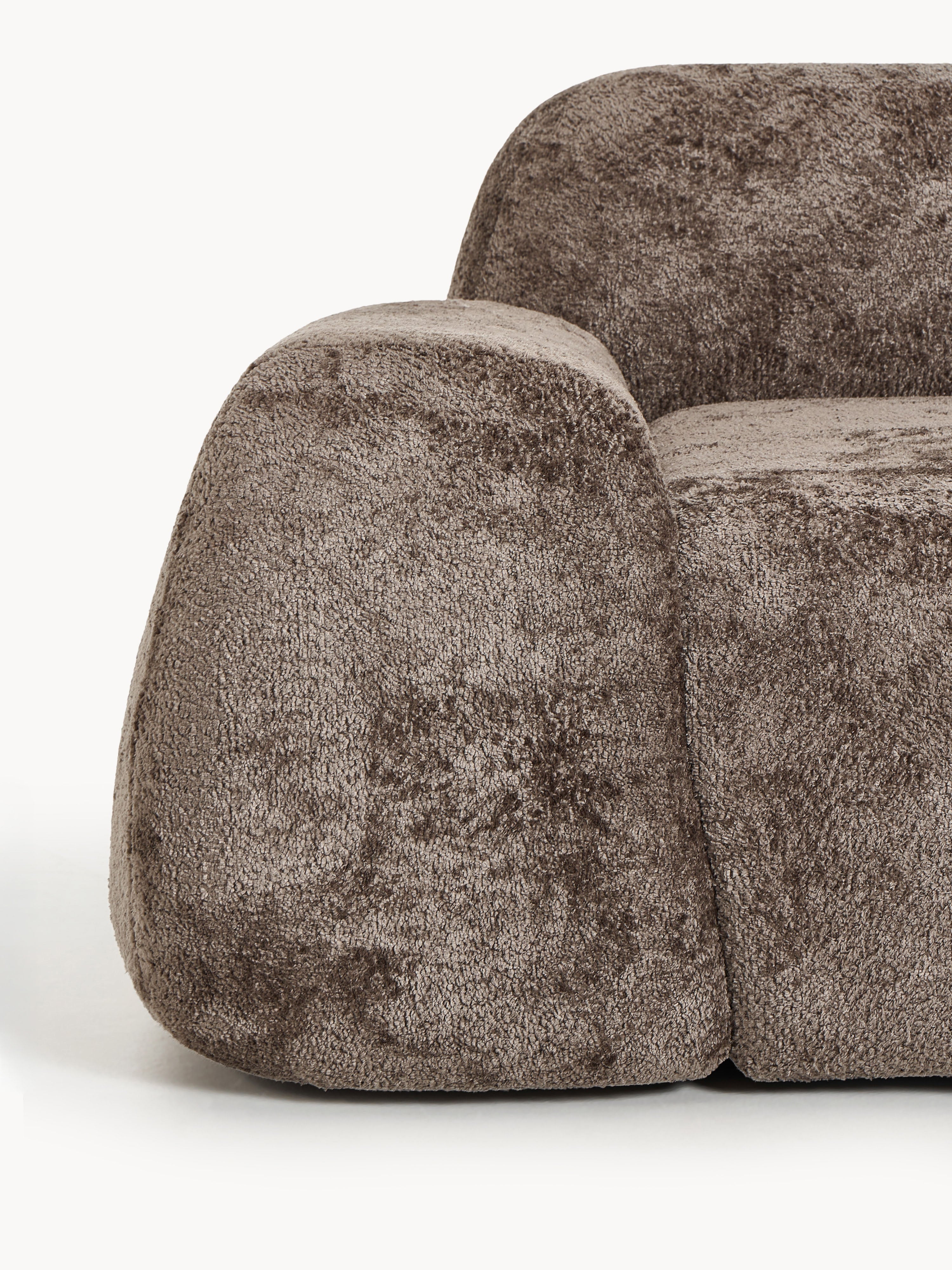 Wolke Modular Teddy Bouclé Corner Sofa (4-seater) with Chaise End