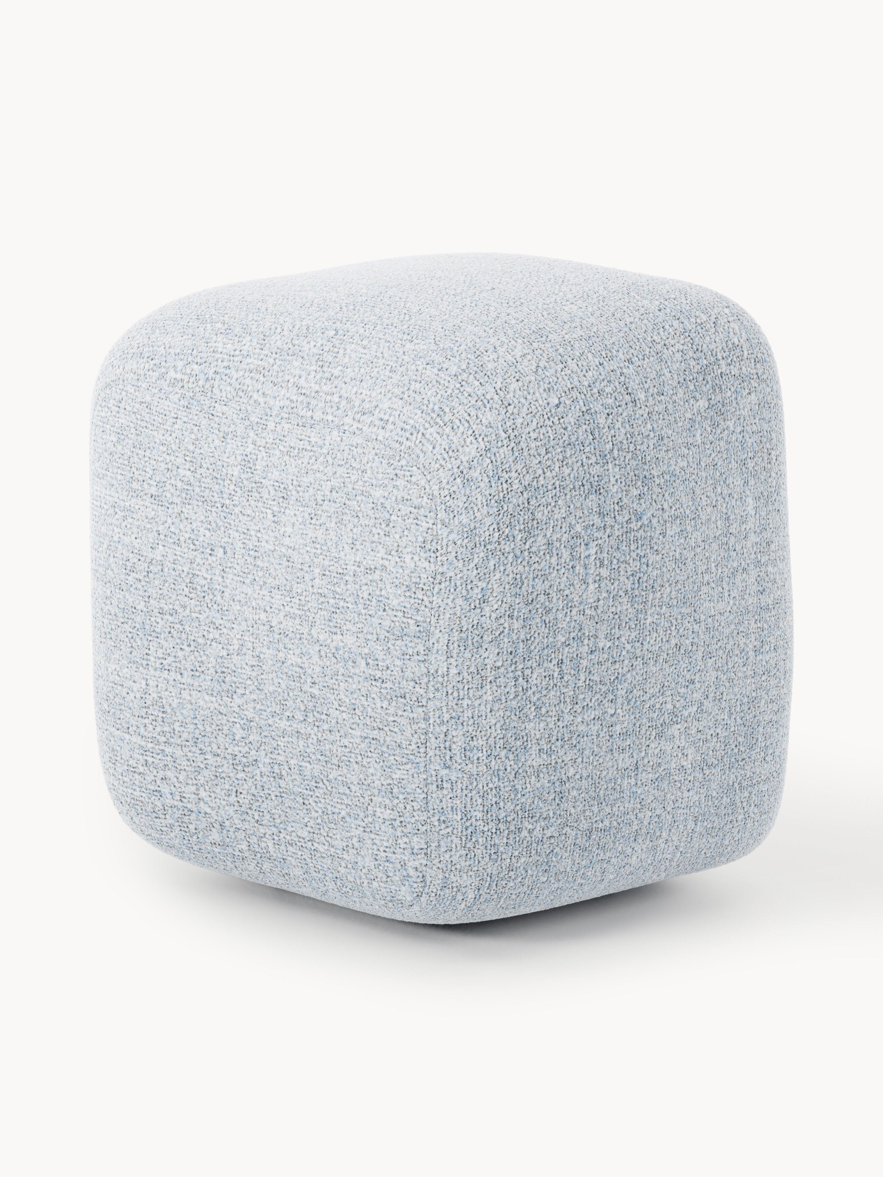 Wolke High Bouclé Ottoman
