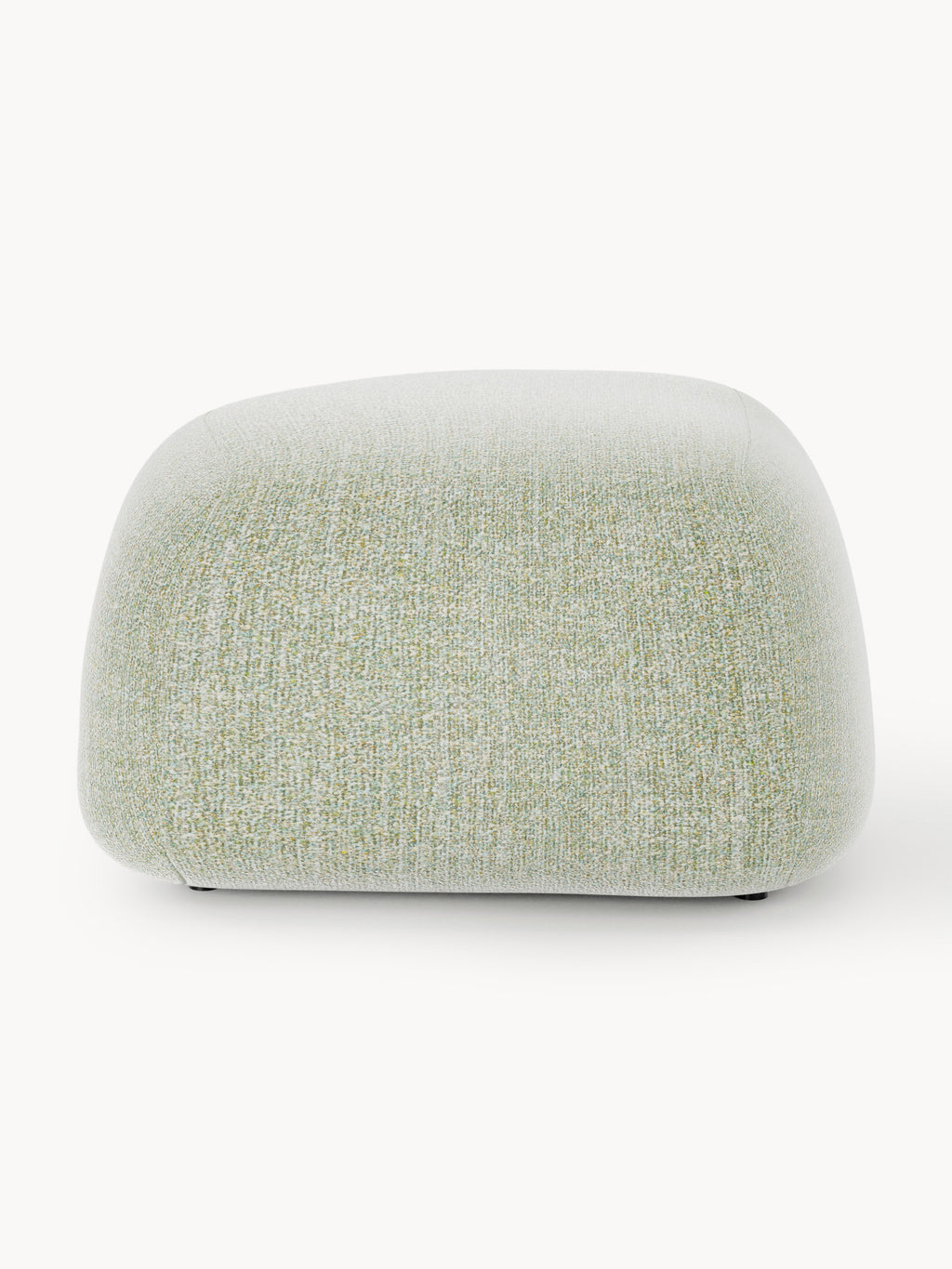 Wolke Oval Bouclé Ottoman