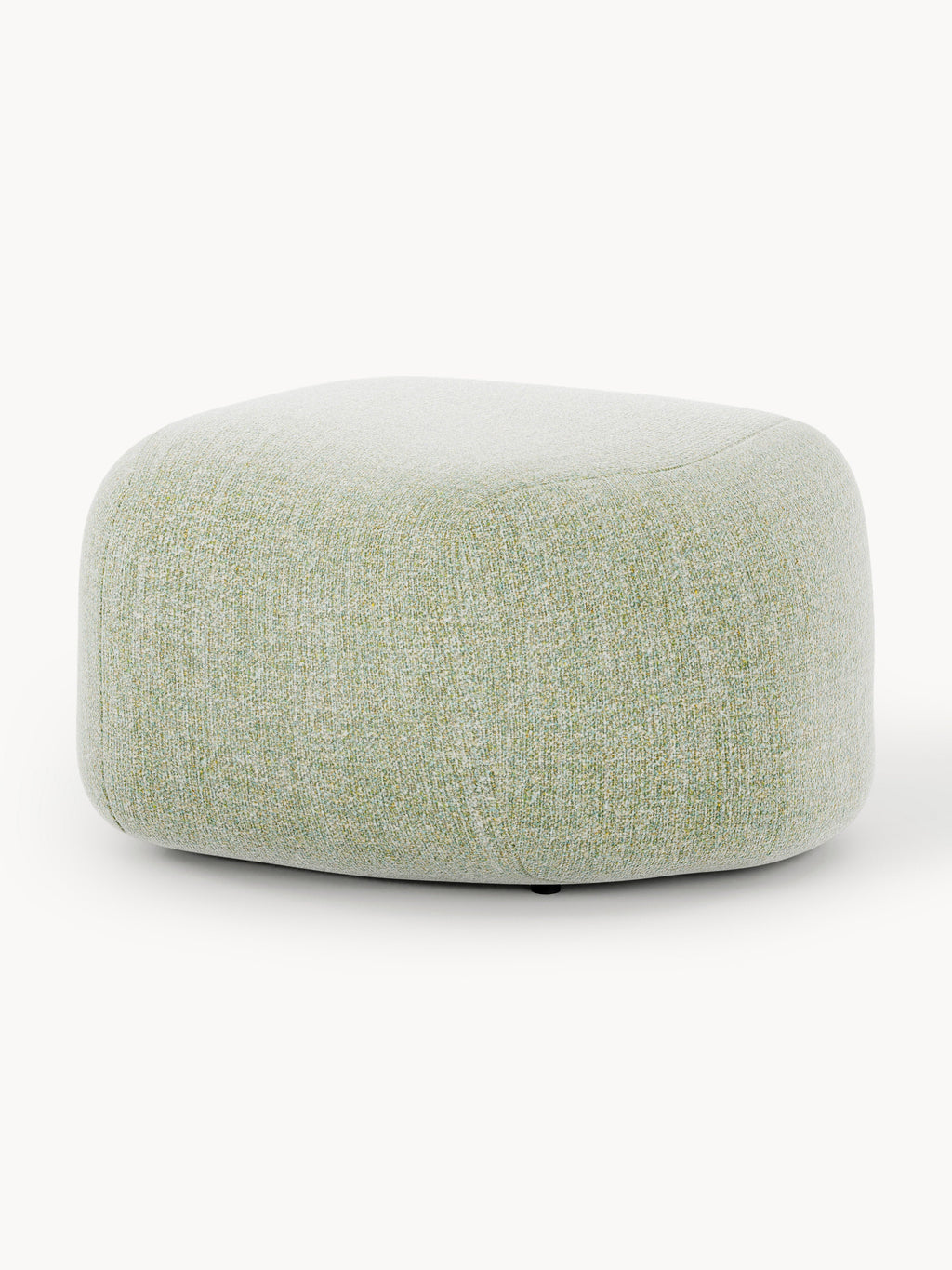 Wolke Oval Bouclé Ottoman